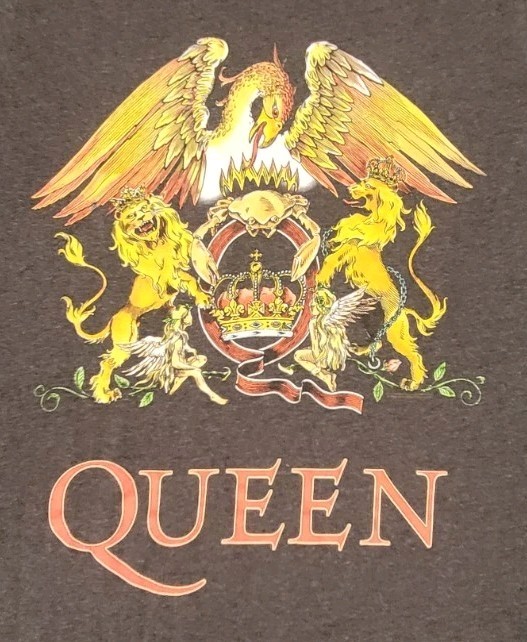 Queen Adult Small T Shirt Grey Official Merch The Very Best Of Queen Ex Cond