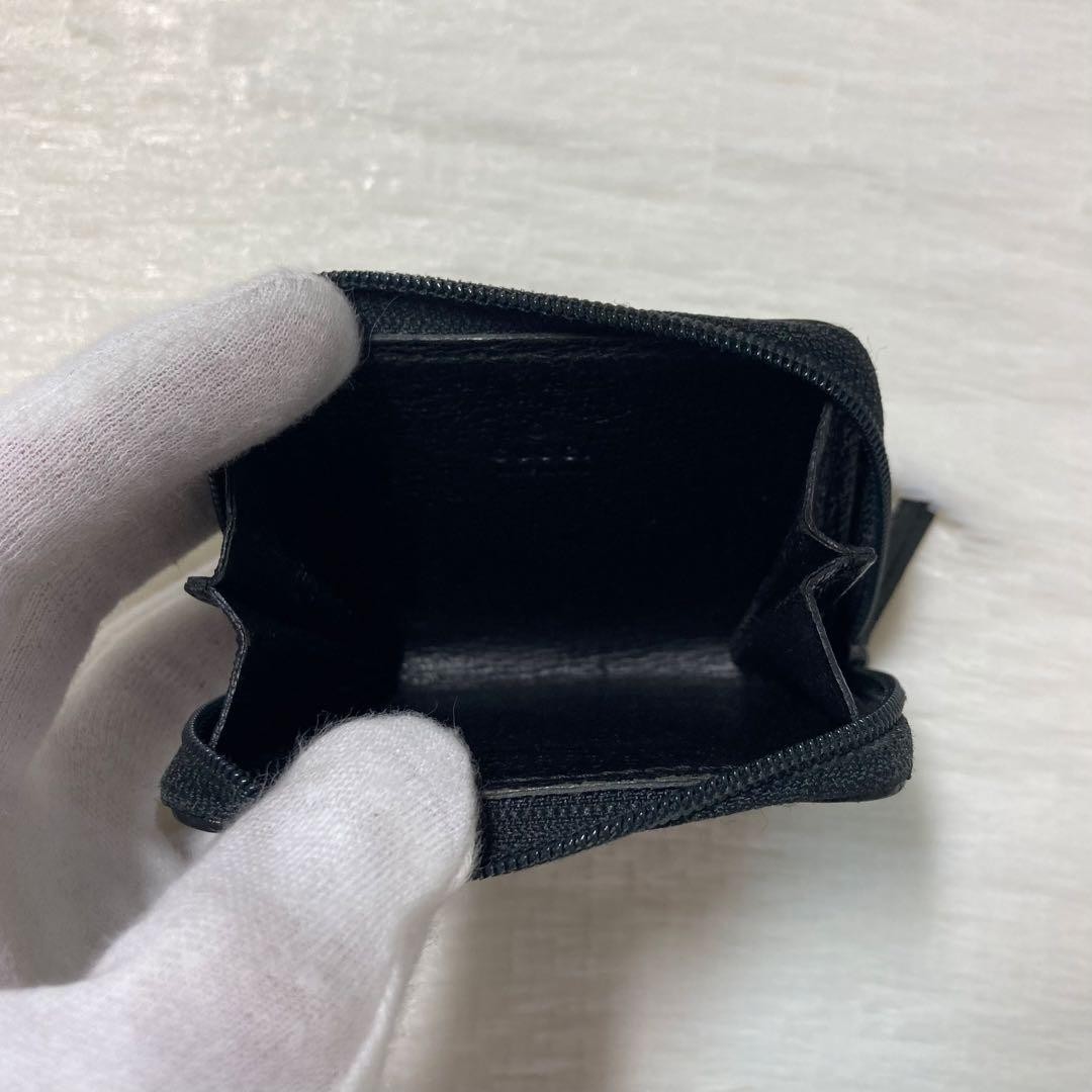 First Come First Served Beautiful Item GUCCI Cancellation Zipper Coin Purse Blac