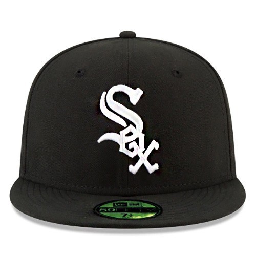 New Era Chicago White Sox Fitted Hat MLB 2005 World Series Side Patch Gray U V