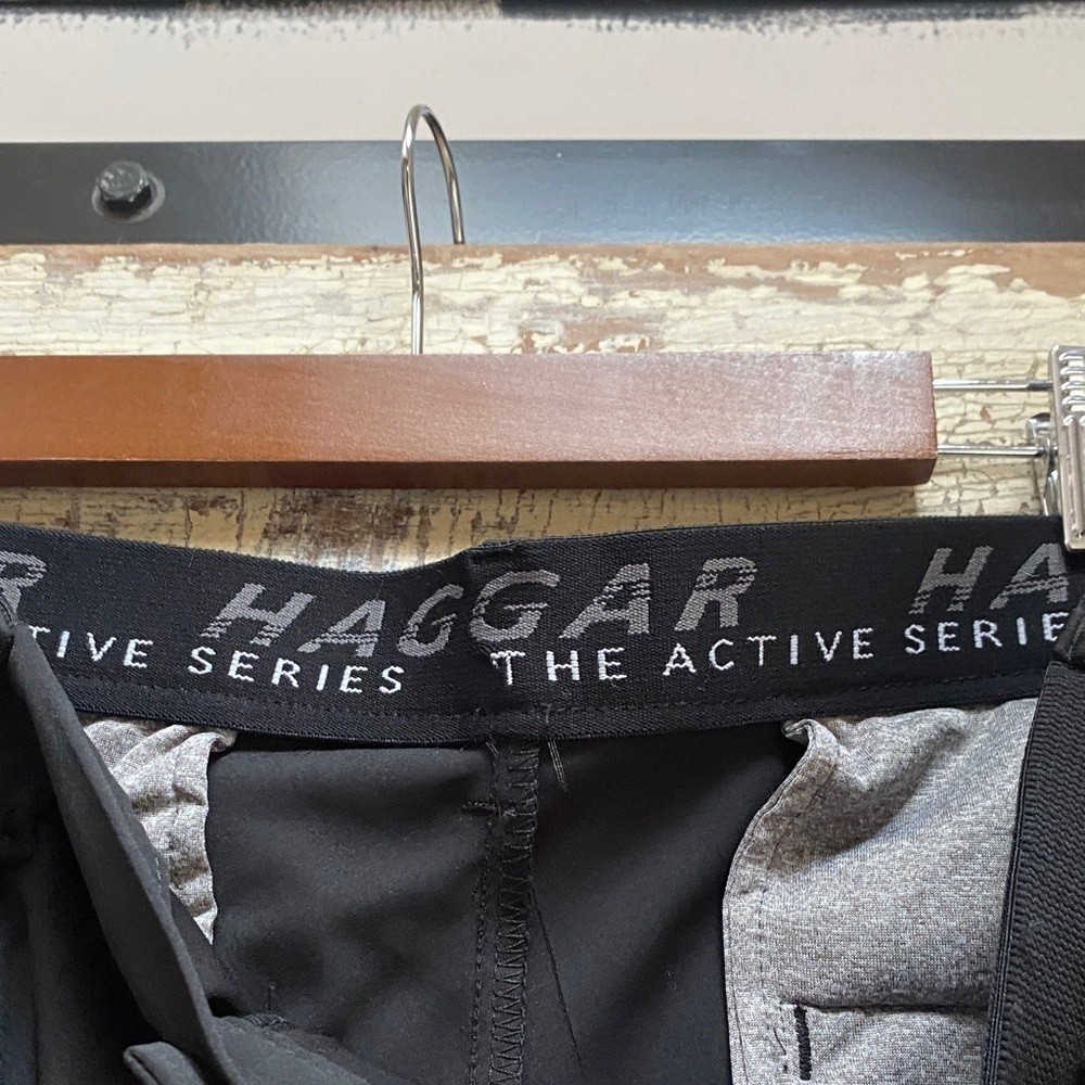Haggar The Active Series Tech Pants, W36, L32