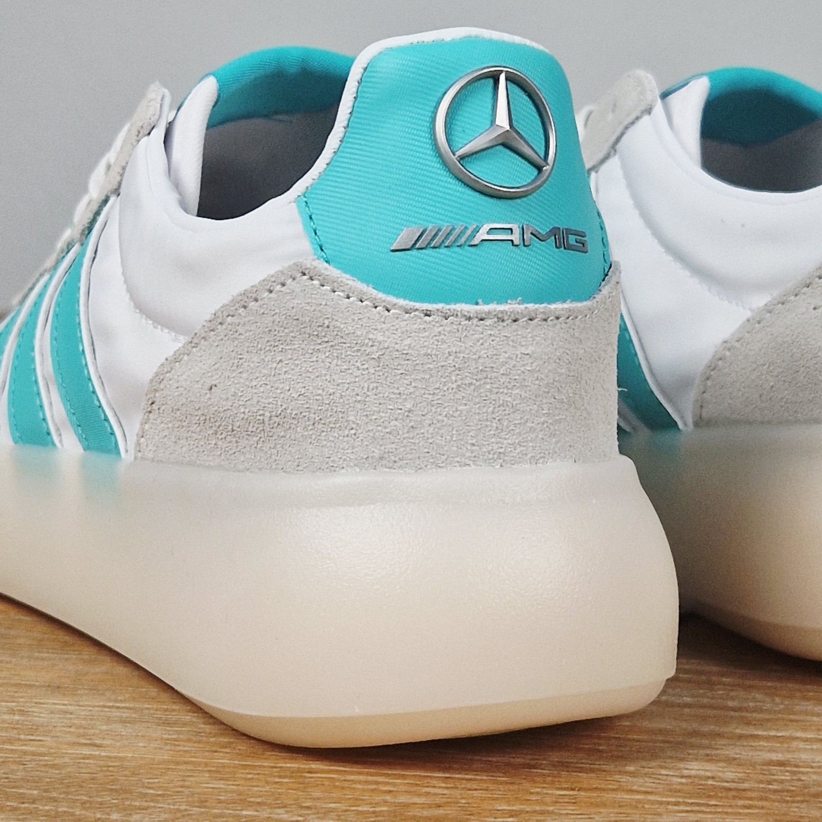Adidas Barreda Decode Mens Trainers EU 42 New Original Box AMG Mercedes-Benz Motorsport
