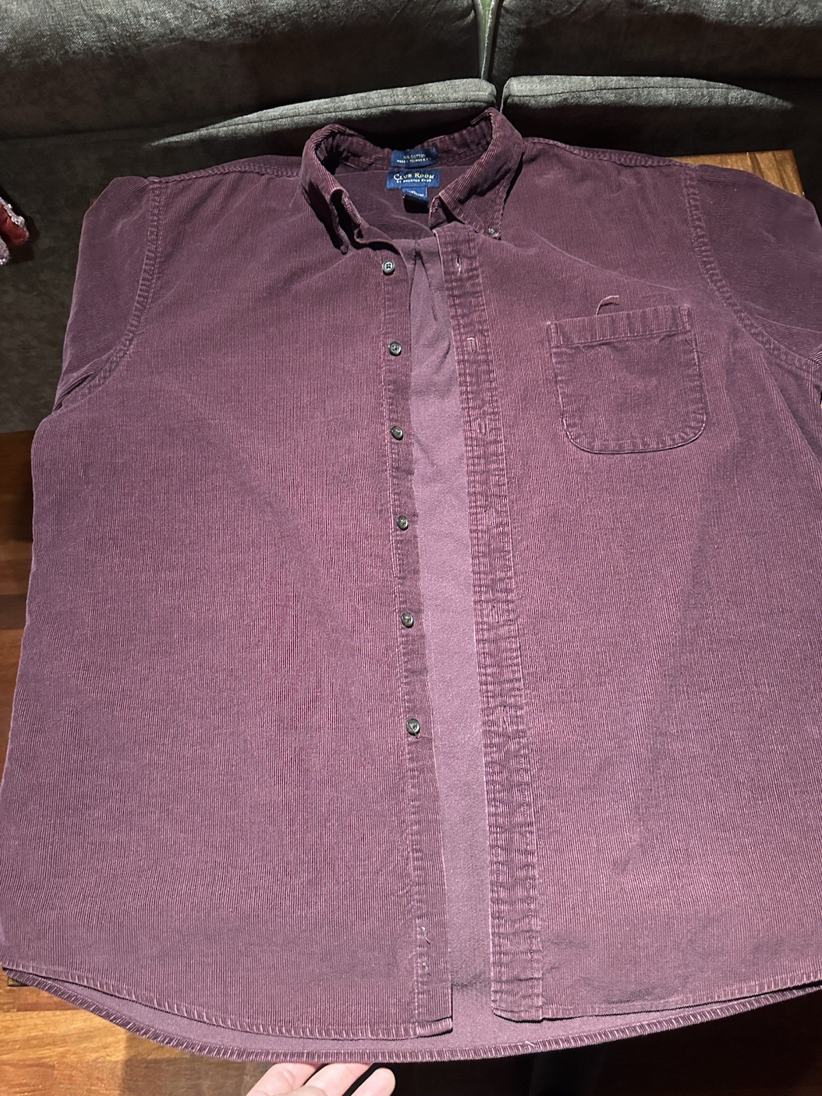 Men’s Club Room XL Corduroy Long Sleeve