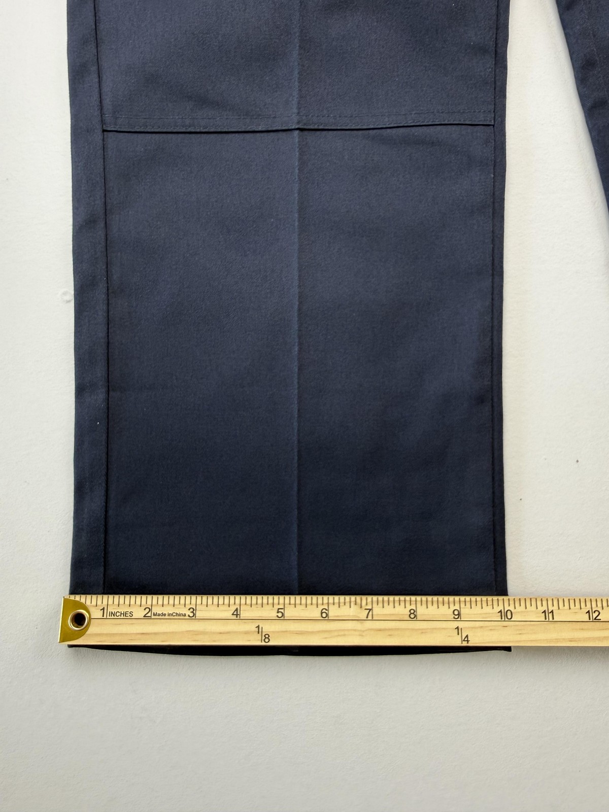 Dickies Pants Mens 33×30 Blue Chino Flat Front Straight Casual Workwear Uniform