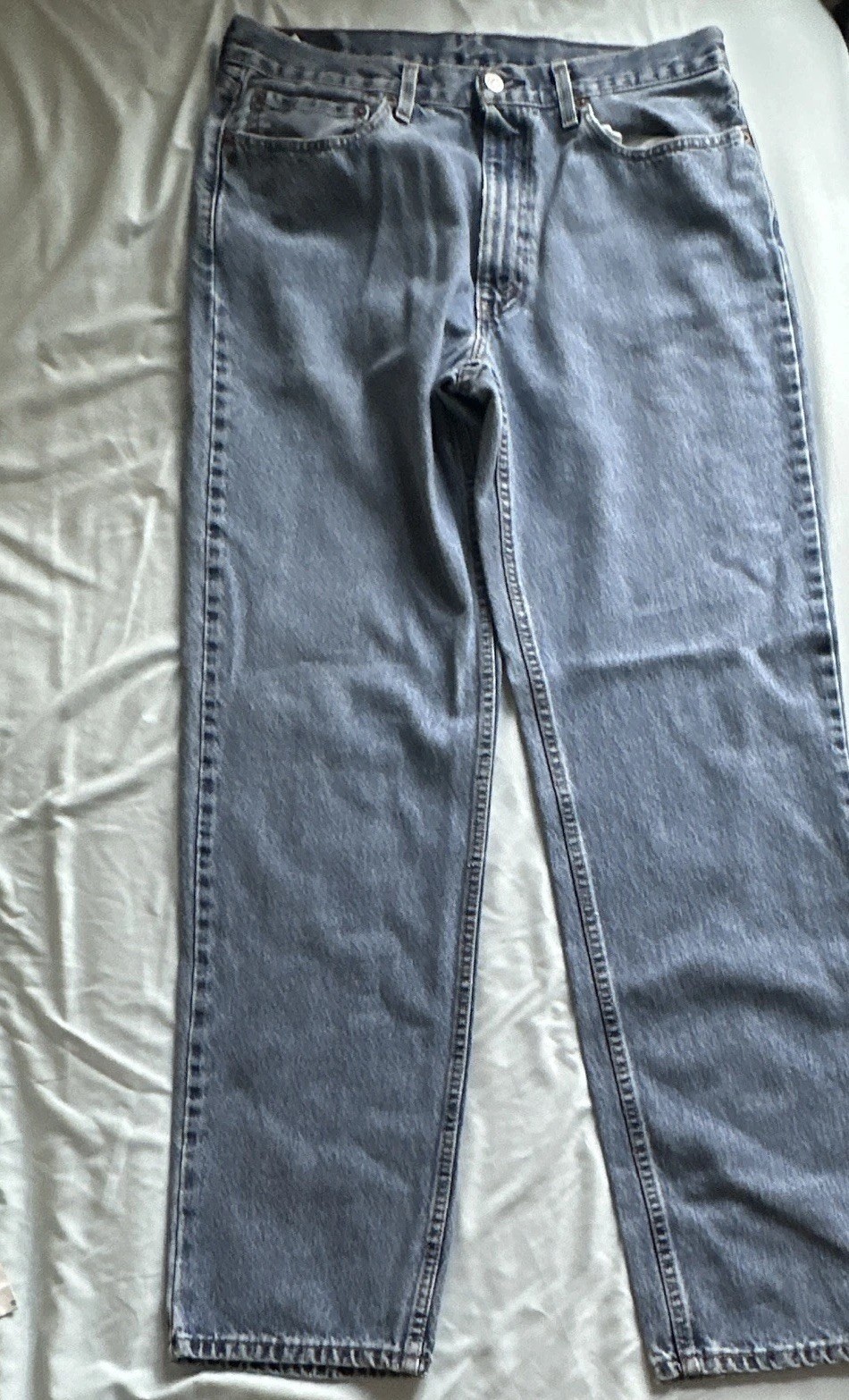 Levi’s 550 Relaxed Fit Jeans Men’s 36×36 Medium Wash Made in Mexico