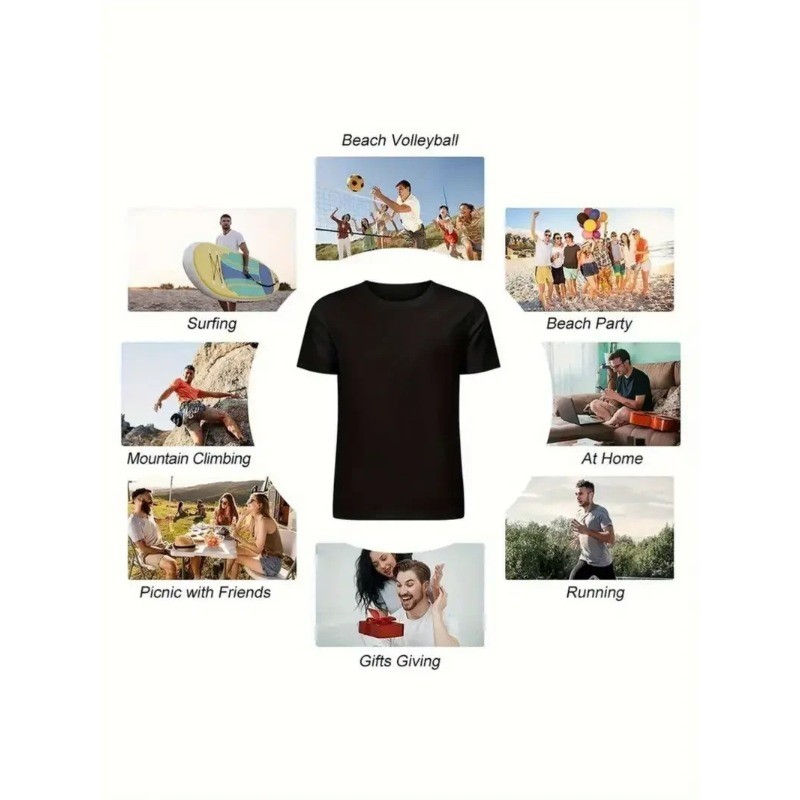 Men’S Funny Squirrel Graphic T-Shirt – “Relax We’re All Crazy” Saying – Black