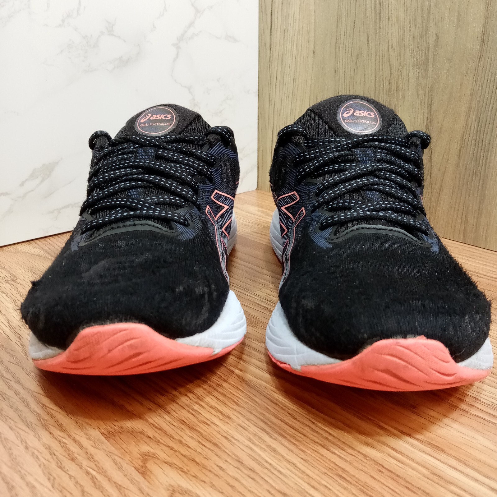 ASICS Womens Sz 8 EU 39.5 Gel-Cumulus 23 Black 1012A888