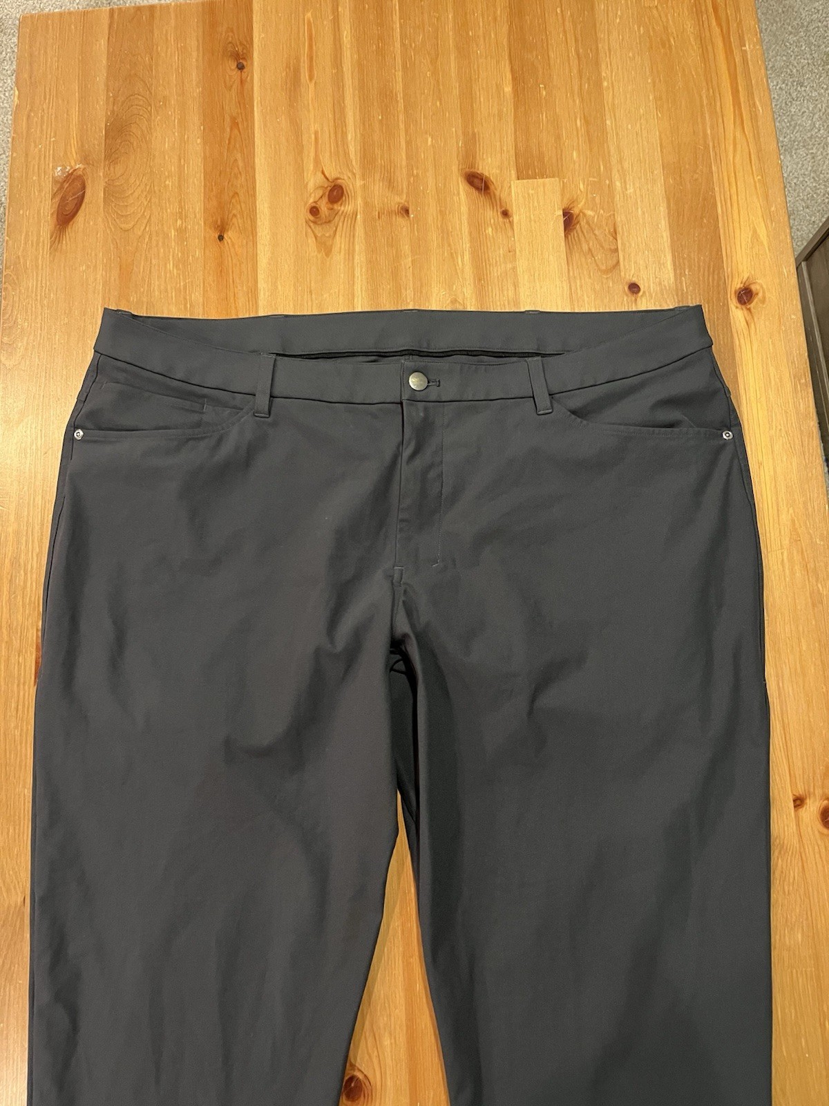 Gray Lululemon Casual Dress Work Pants Men’s Size 44X29