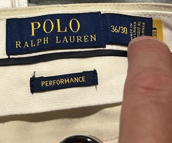 NWT!! Ralph Lauren Polo Golf 5-pocket Performance Pants Men’s 36×30 Basic Sand