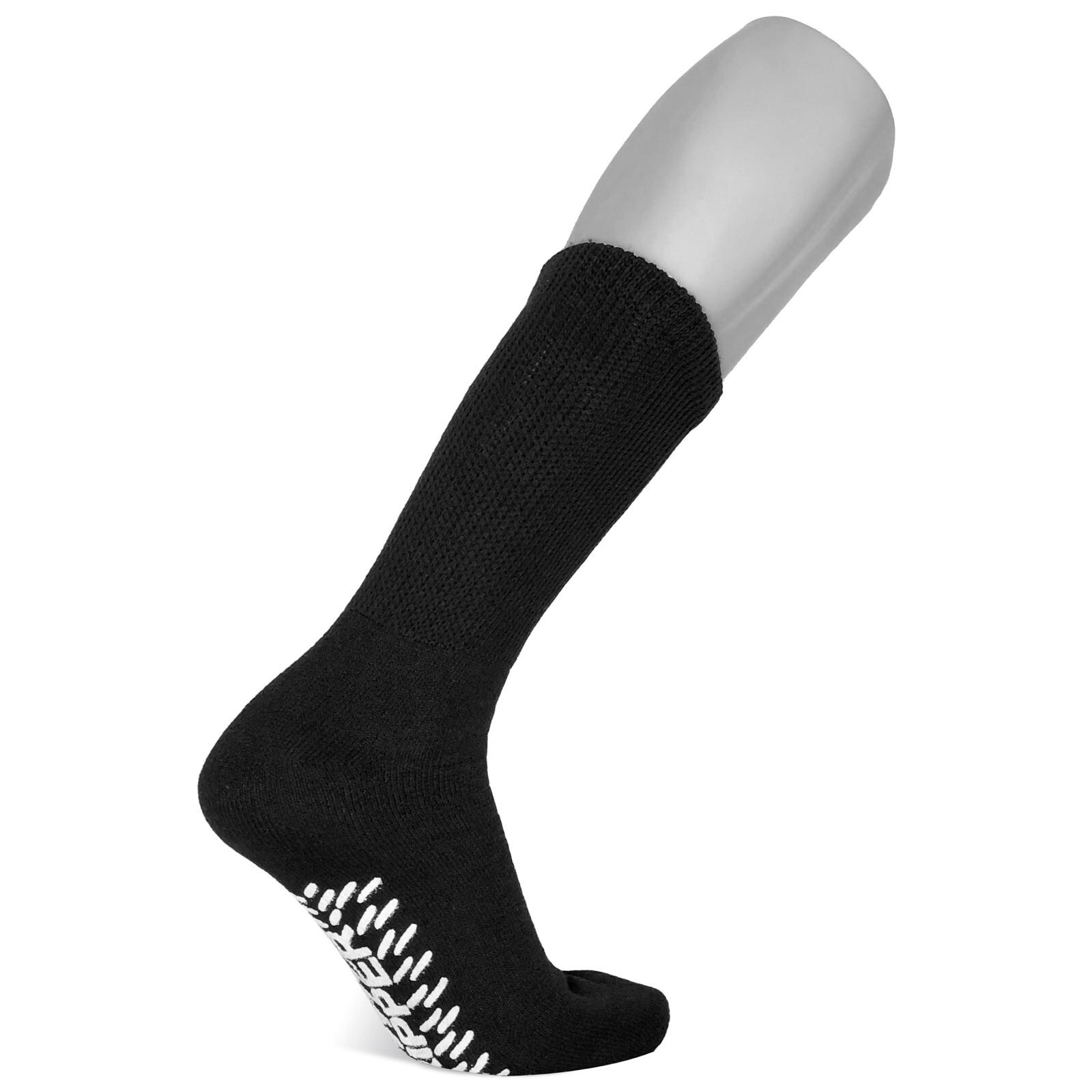 Men’s NON SKID SOLE Diabetic circulatory Crew Socks “Slipper & GRIPPER” NEW