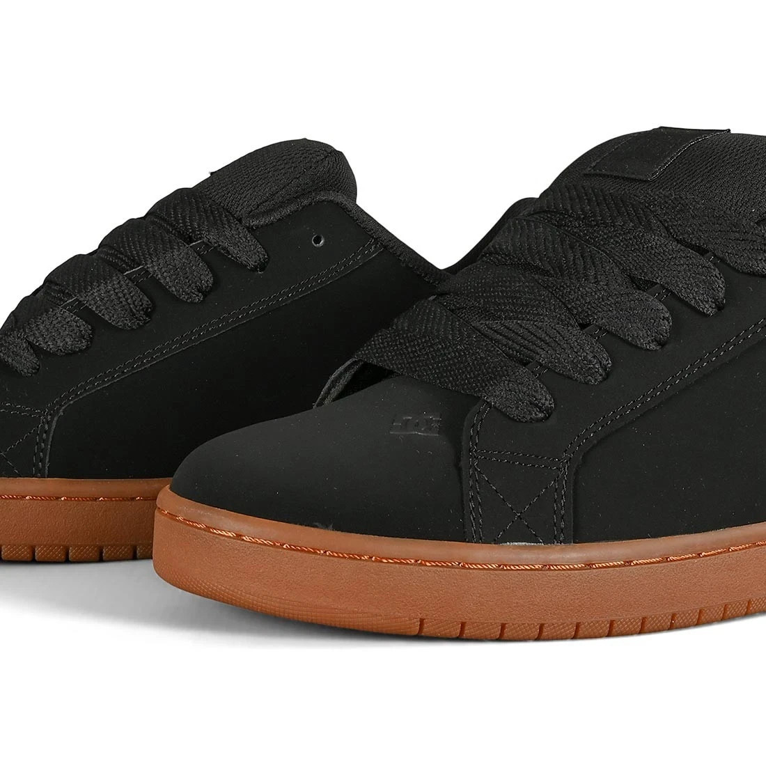 Men’s DC Court Graffik Black / Gum Skateboarding Shoe Size 9.5 BGM 300529 NEW