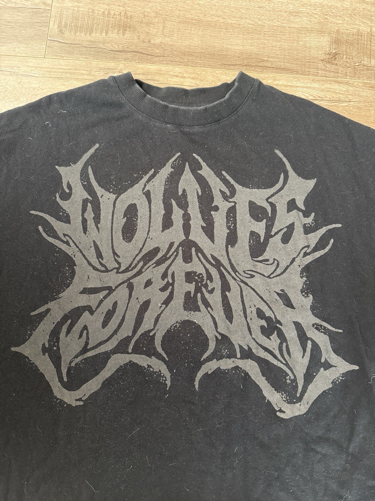 Darc Sport Wolves Forever Cropped Shirt Black Large