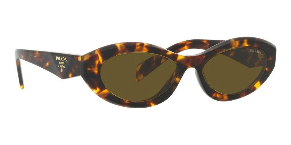 Prada PR 26ZS Tortoise/Dark Brown (14L-09Z) Sunglasses
