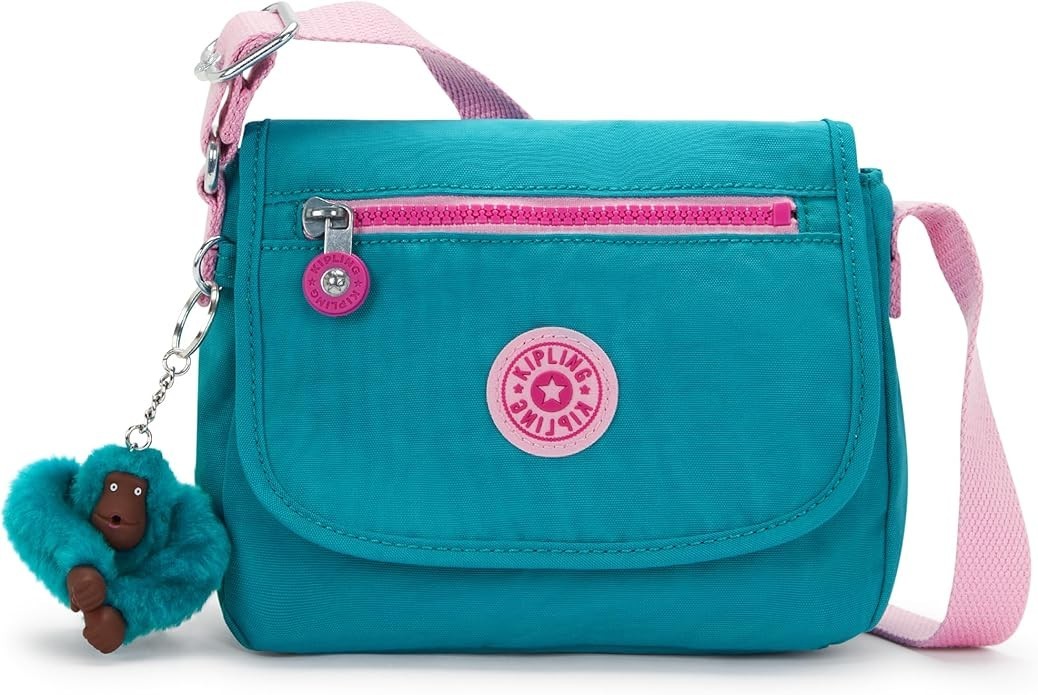 Kipling Women’s Sabian U Mini Bag with Adjustable Strap Shoulder Crossbody Bag.