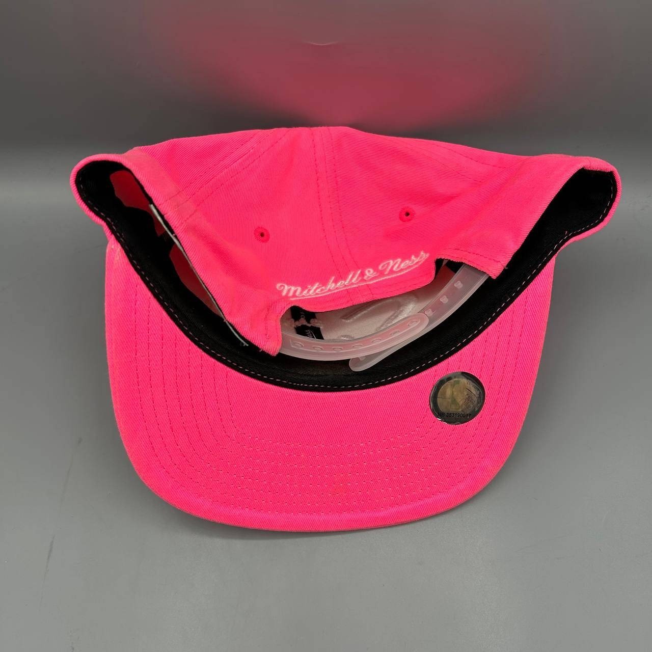 San Antonio Spurs Hat Men Pink Mitchell & Ness NBA Snap Back Cap Cotton
