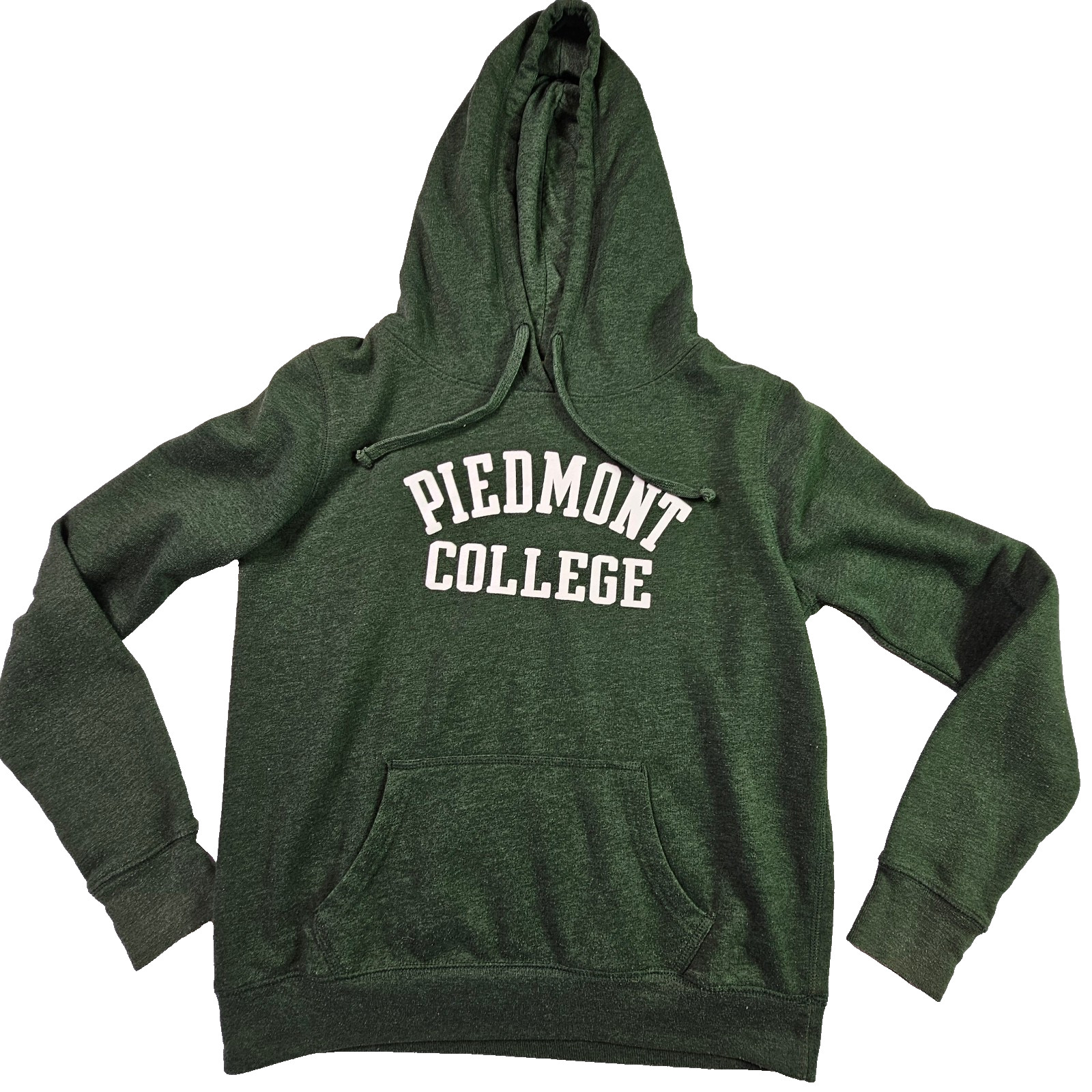Piedmont College Hoodie Dark Green Heathered Redshirt Pullover Sweatshirt Medium