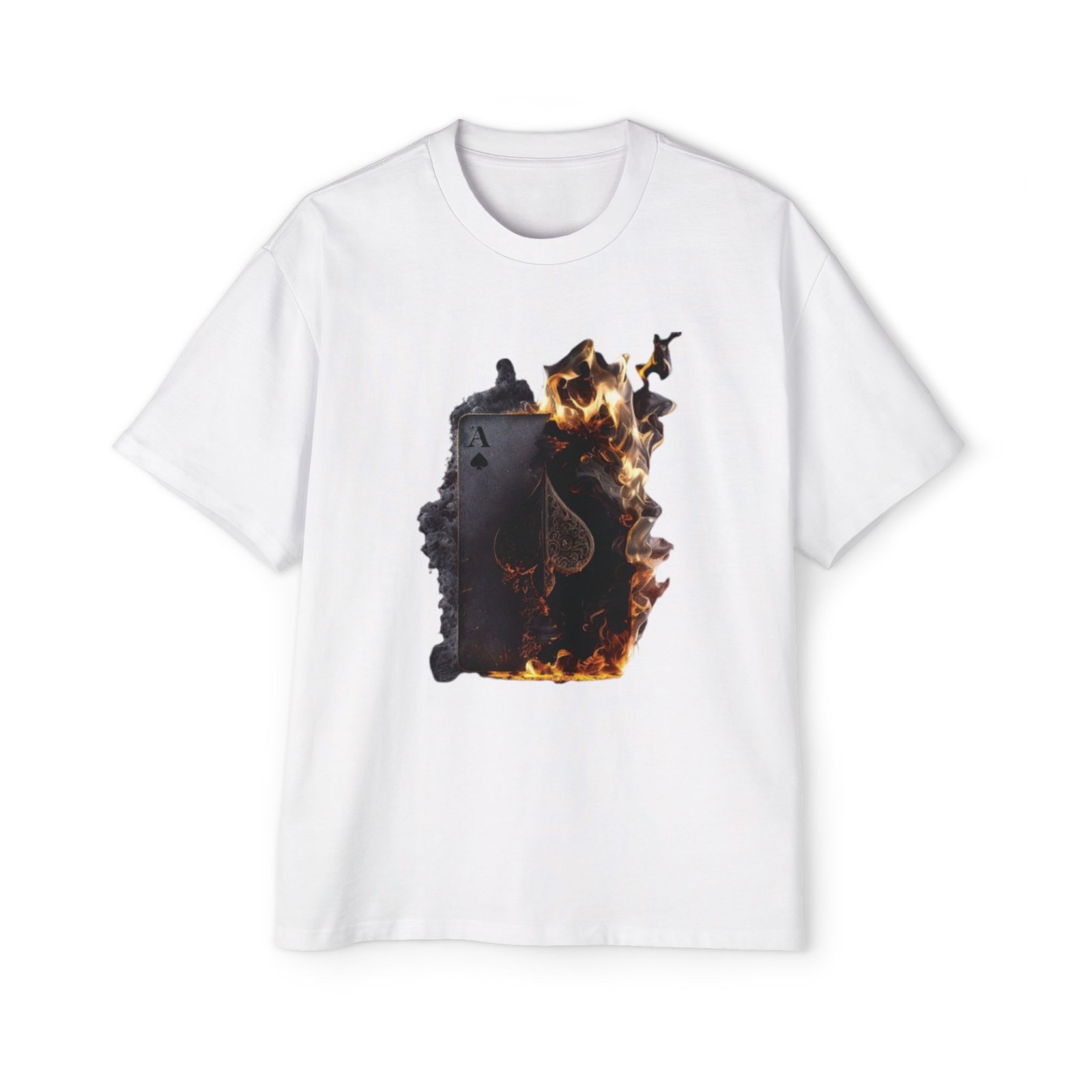 Burning Tee | Flaming Graphic T-Shirt