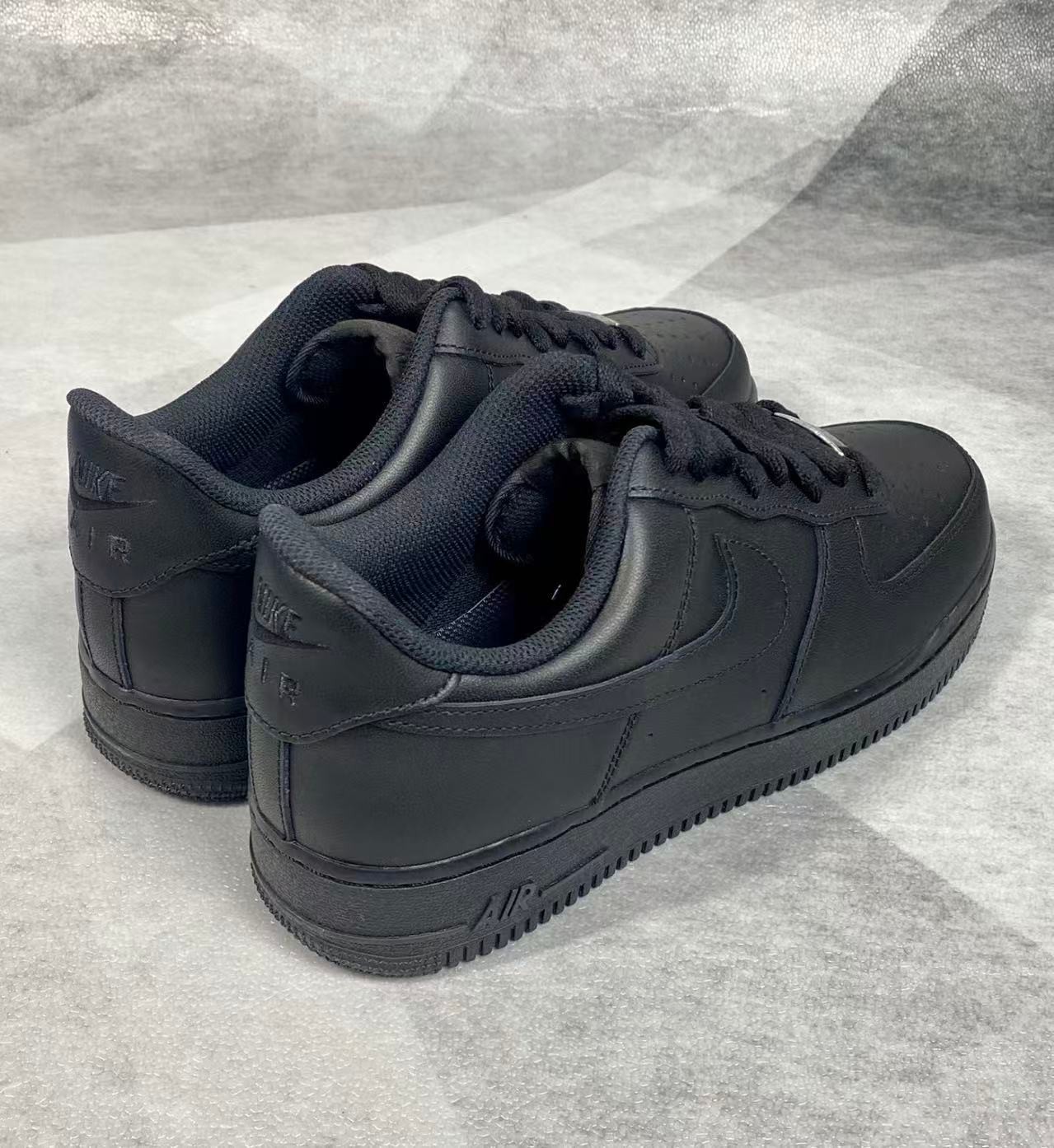 Nike Air Force 1 07 Triple Black/Brown Low Top Men’s sneakers Shoes US Size 7-12