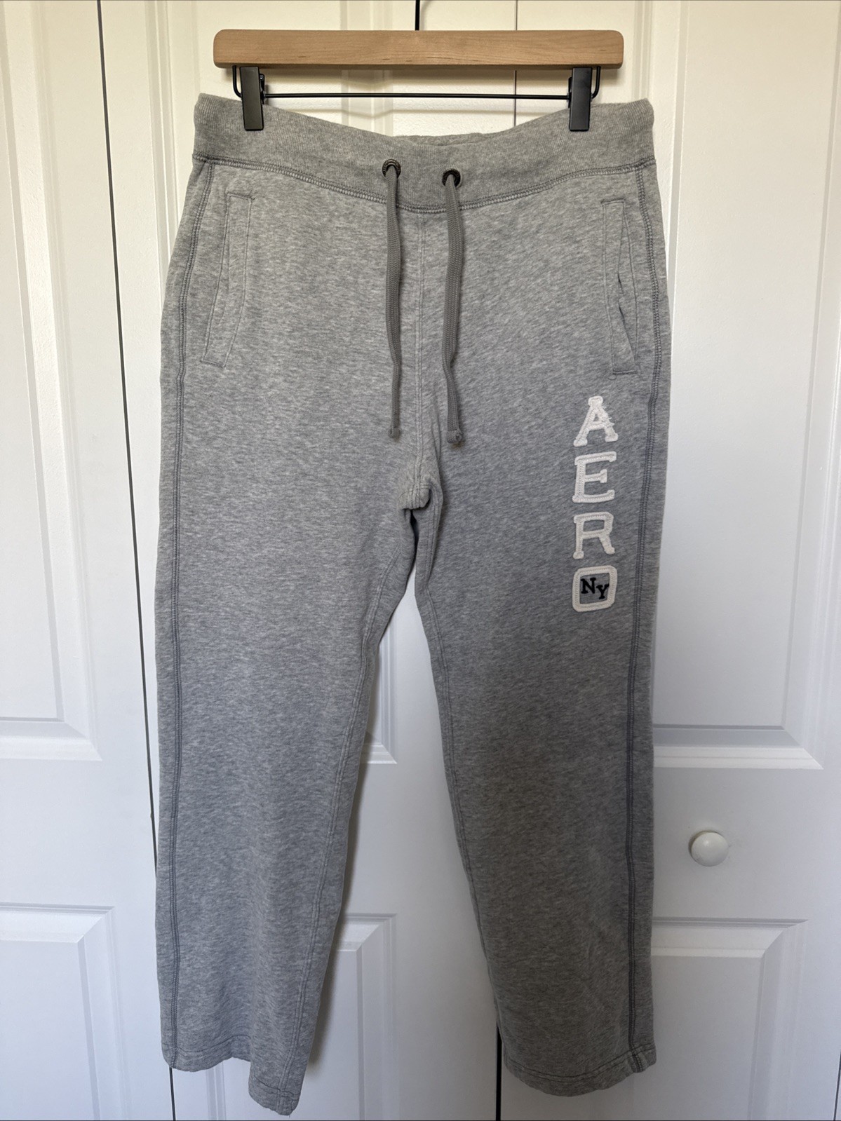 Aeropostale Mens Sweatpants Size M Aero 2014 Y2K Aesthetic Retro NY