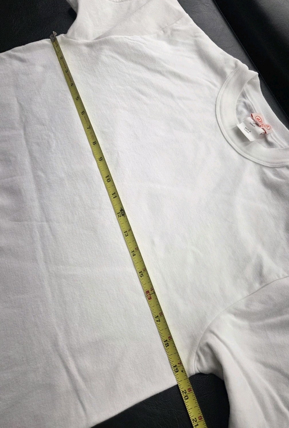 ARMOR LUX Heritage Crew Neck Shirt White Crest Logo Men’s Size Small
