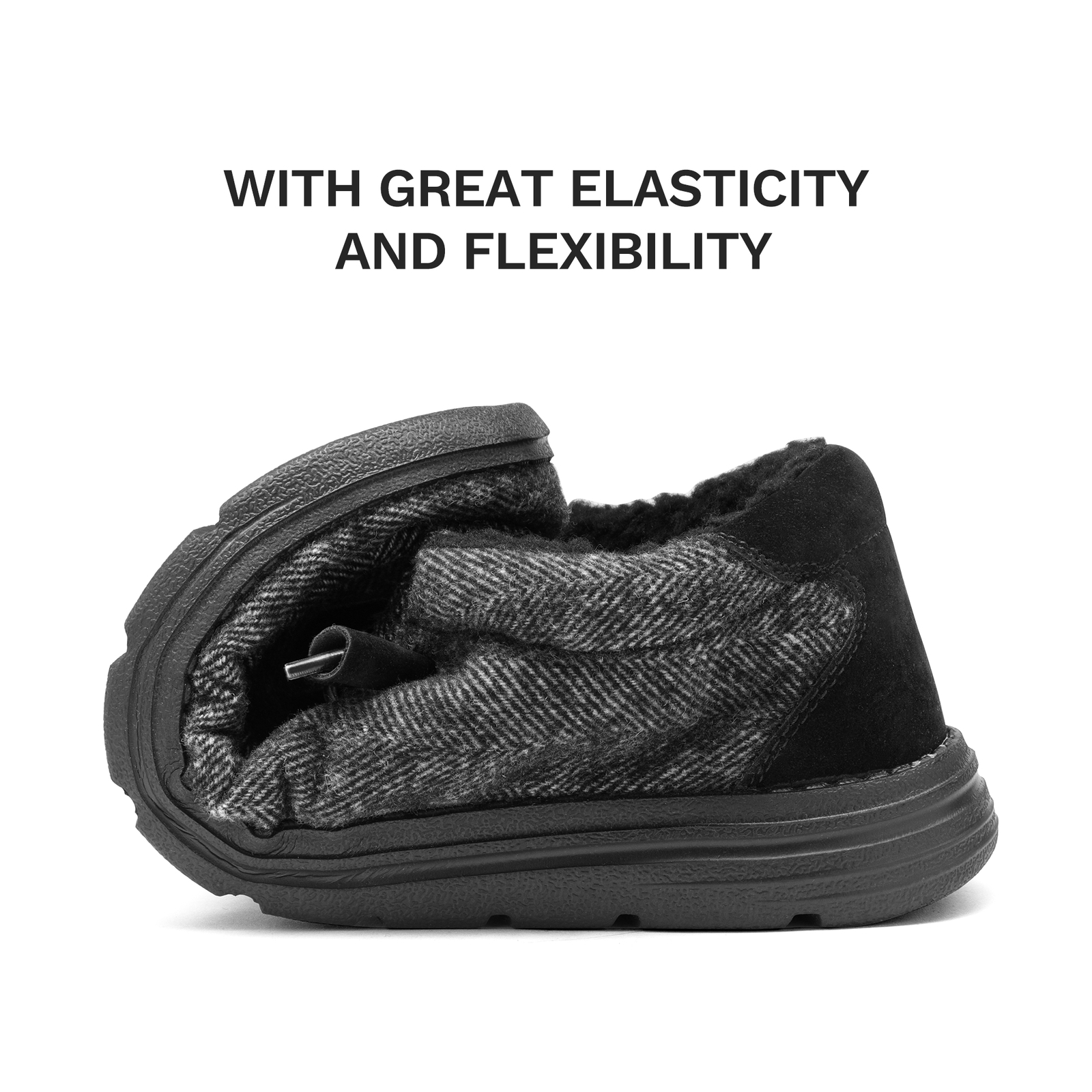 Bruno Marc Men’s Lightweight Slip-on Faux Fur Lined Loafers Casual Shoes