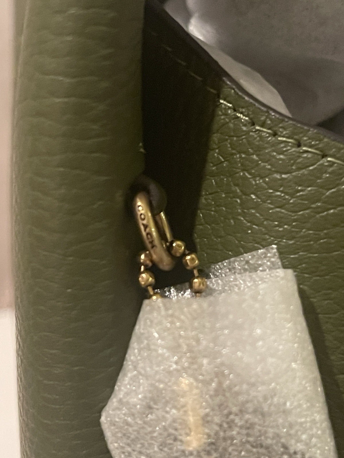 Coach Lana 23 Shoulder /Crossbody Bag In Olive NWT