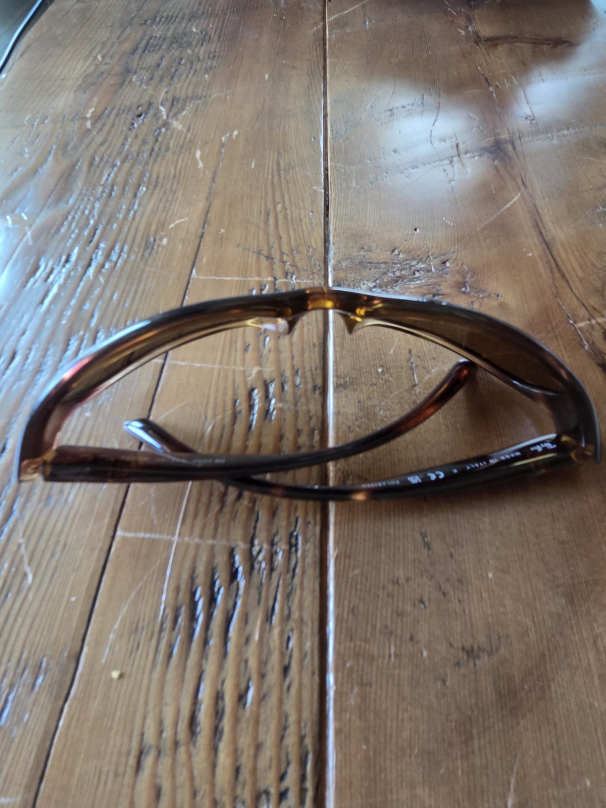 Ray-Ban RB4033 Polarized Wrap Sunglasses Tortoise Brown 60-17 130mm