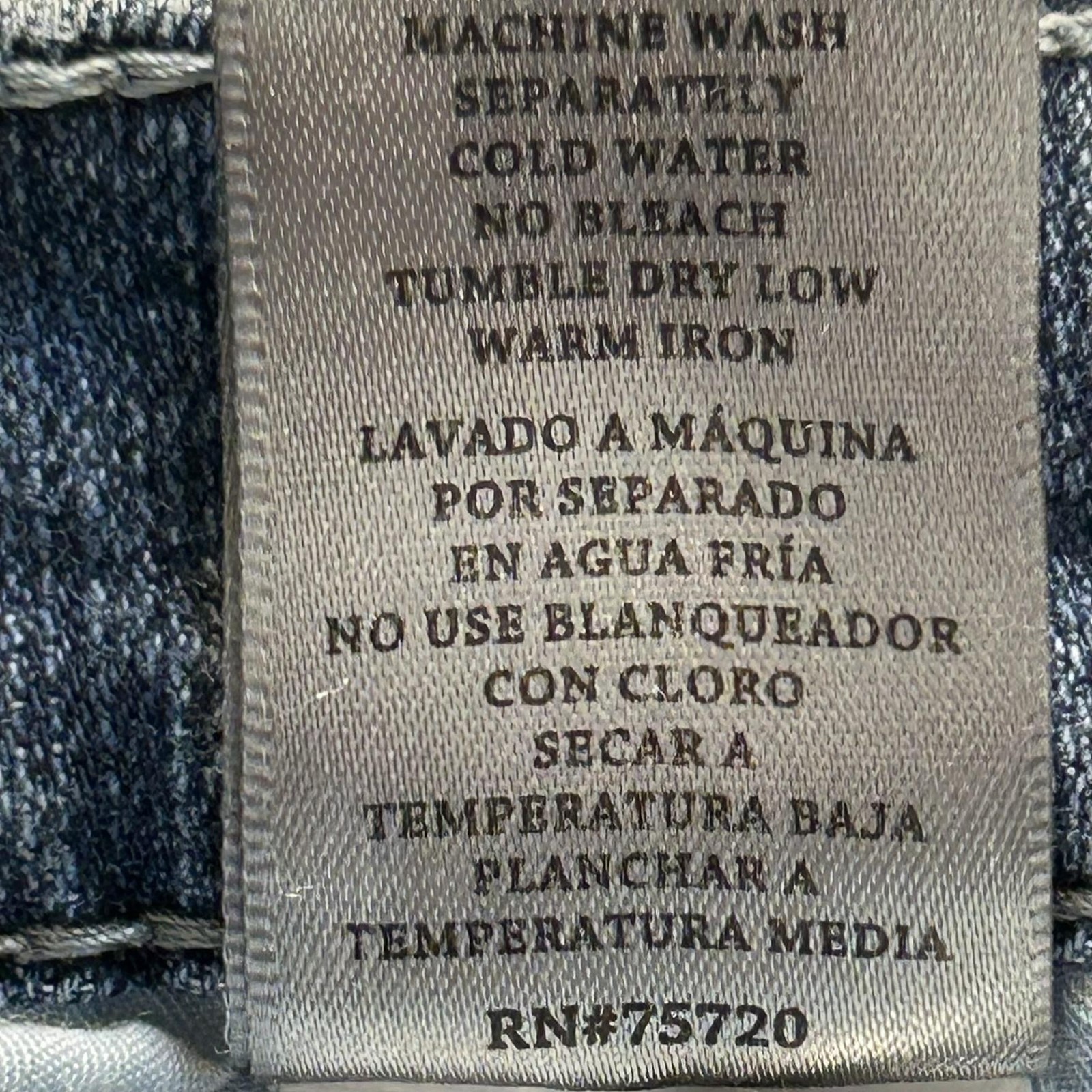BKE Alec Jeans Mens 34×29 Blue Straight Leg Stretch Medium Wash Denim Casual