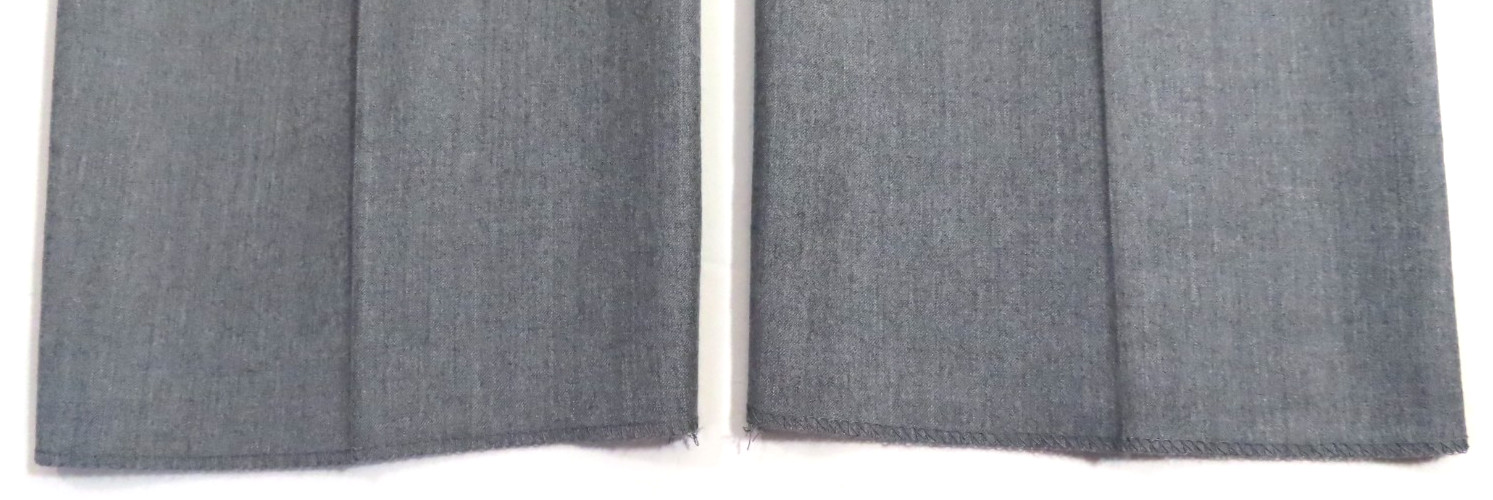 Morris & King NWT100% Combed Cotton Medium Gray Trousers Size 40
