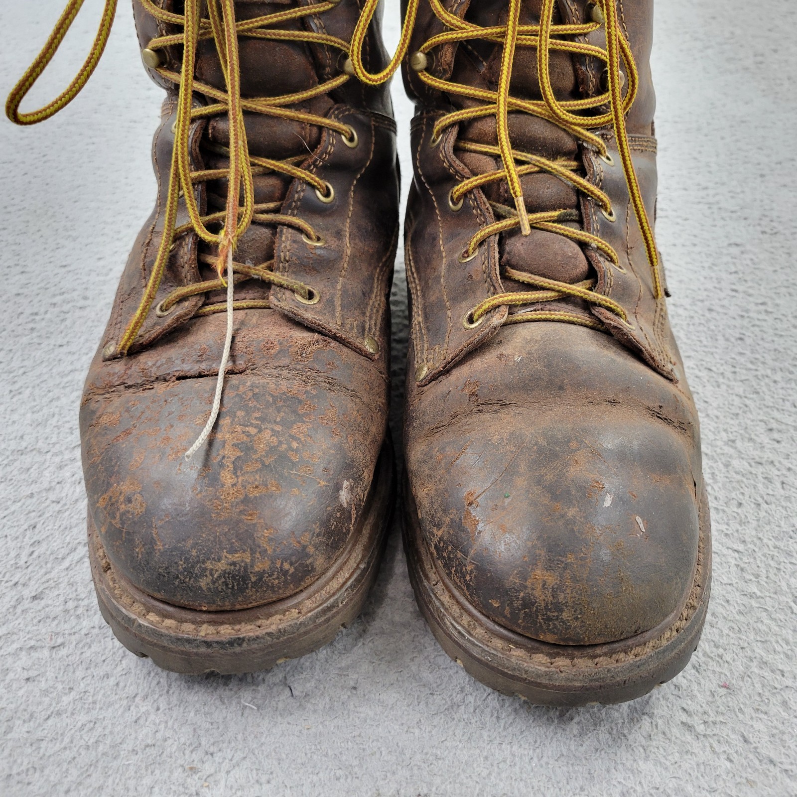 Carolina Work Boots Mens 10 Brown CA9028 Leather 3M Thinsulate Insulation