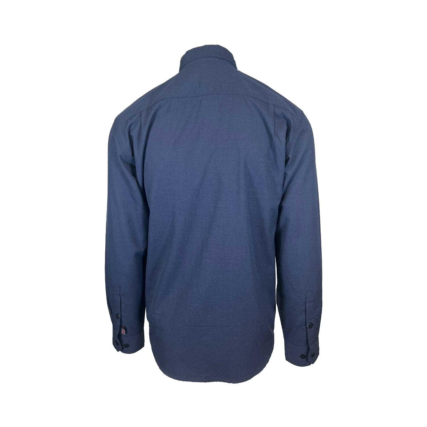 Carhartt FR Men’s Navy Shirt Flame Resistant Long Sleeve Lightweight (S02)