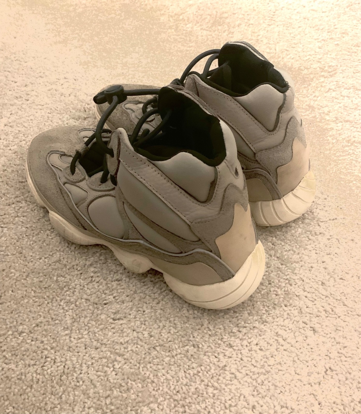 Size 10 – Adidas Yeezy 500 High Mist Stone