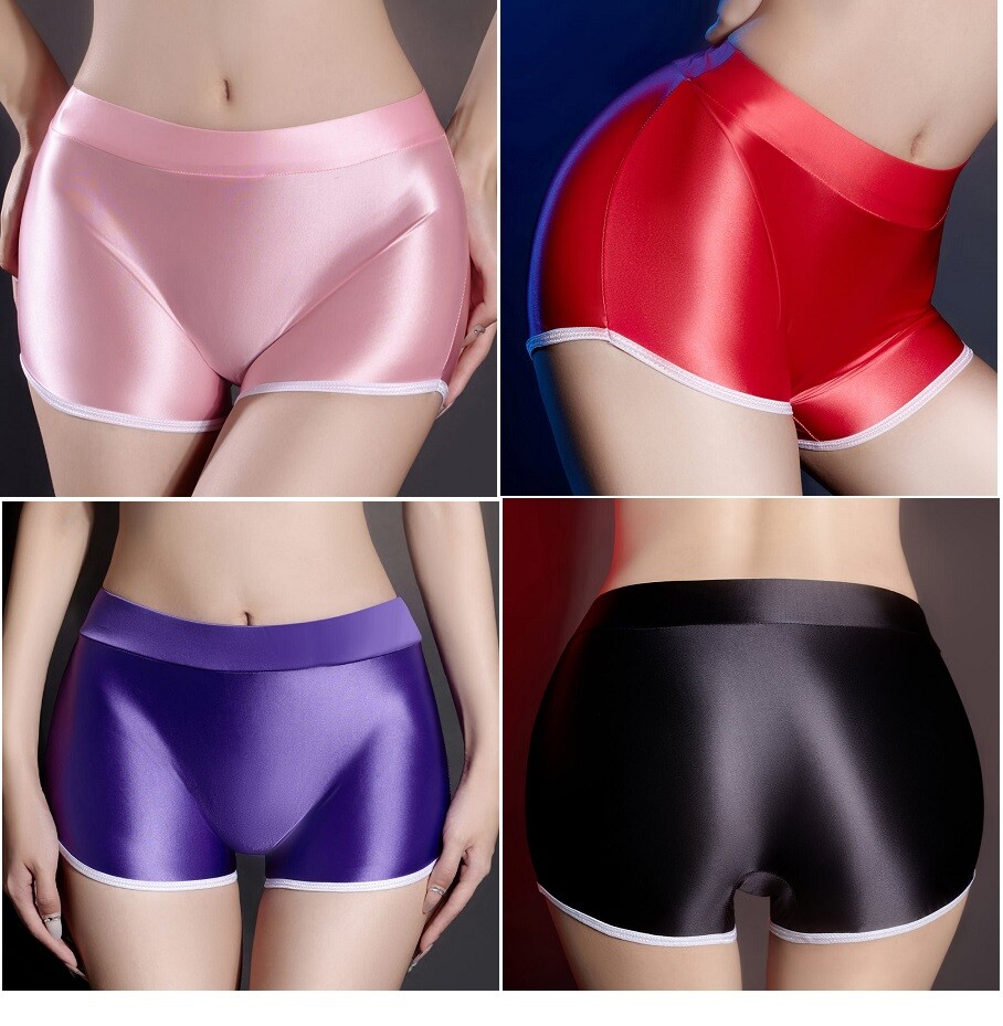 4PCS Seamless Summer Yoga Shorts Booty Beach Sport Gym Fitness Workout Hot Pants