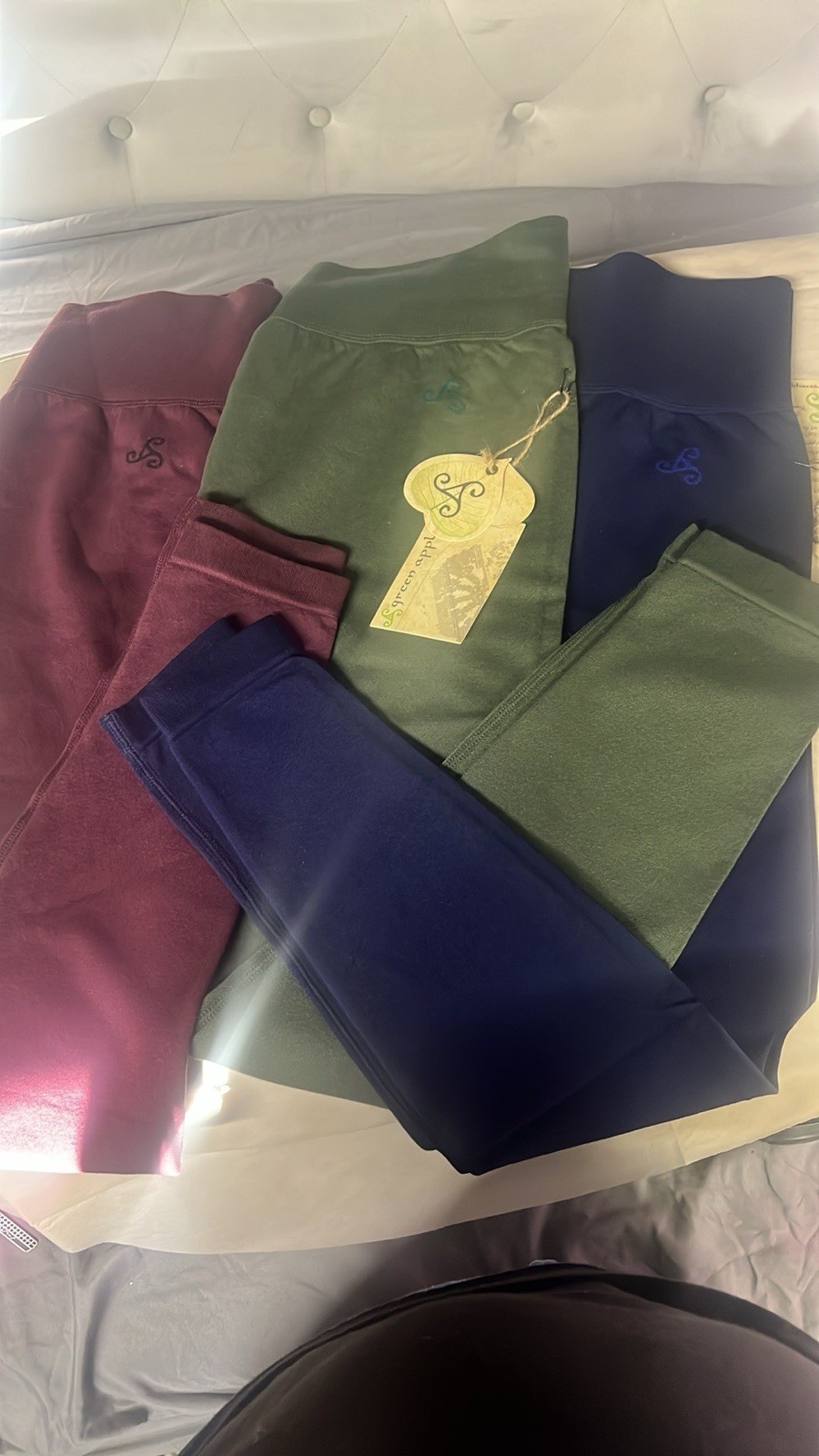 Green Apple Active Flare Pants. Assorted Colors And Sizes.