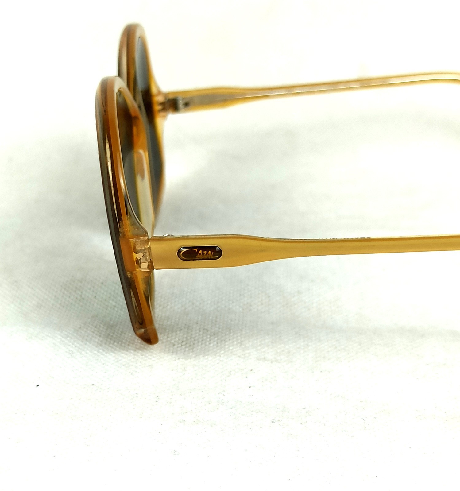 HIP-HOP CAZAL SUNGLASSES WEST GERMANY VINTAGE MOD. 156 ACETATE W/T ORIGINAL CASE