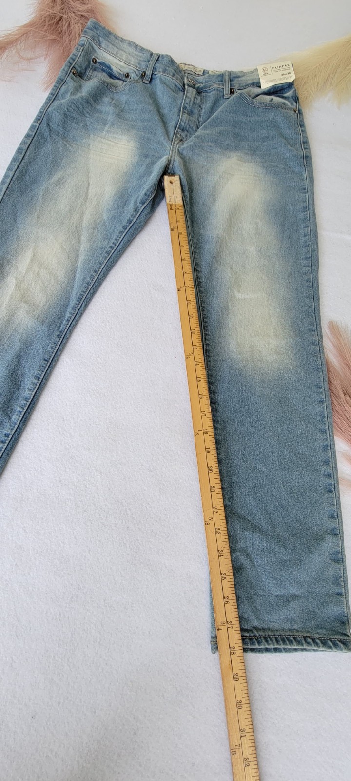 Mbx fairfax slim stretch men’s jeans Style 1 107 800 M656 Color Memory Sz36×30