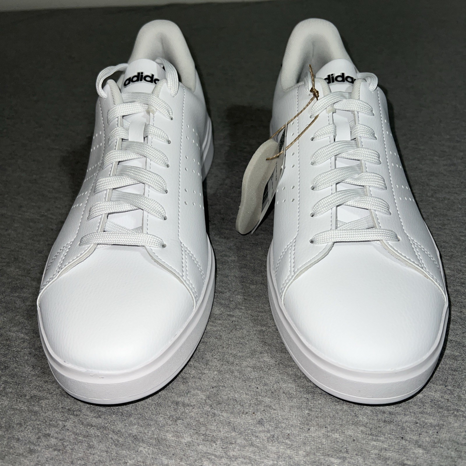 Adidas Advantage 2.0 White Black Legend Ink Sz 11 IF1661 Sneaker Sportswear