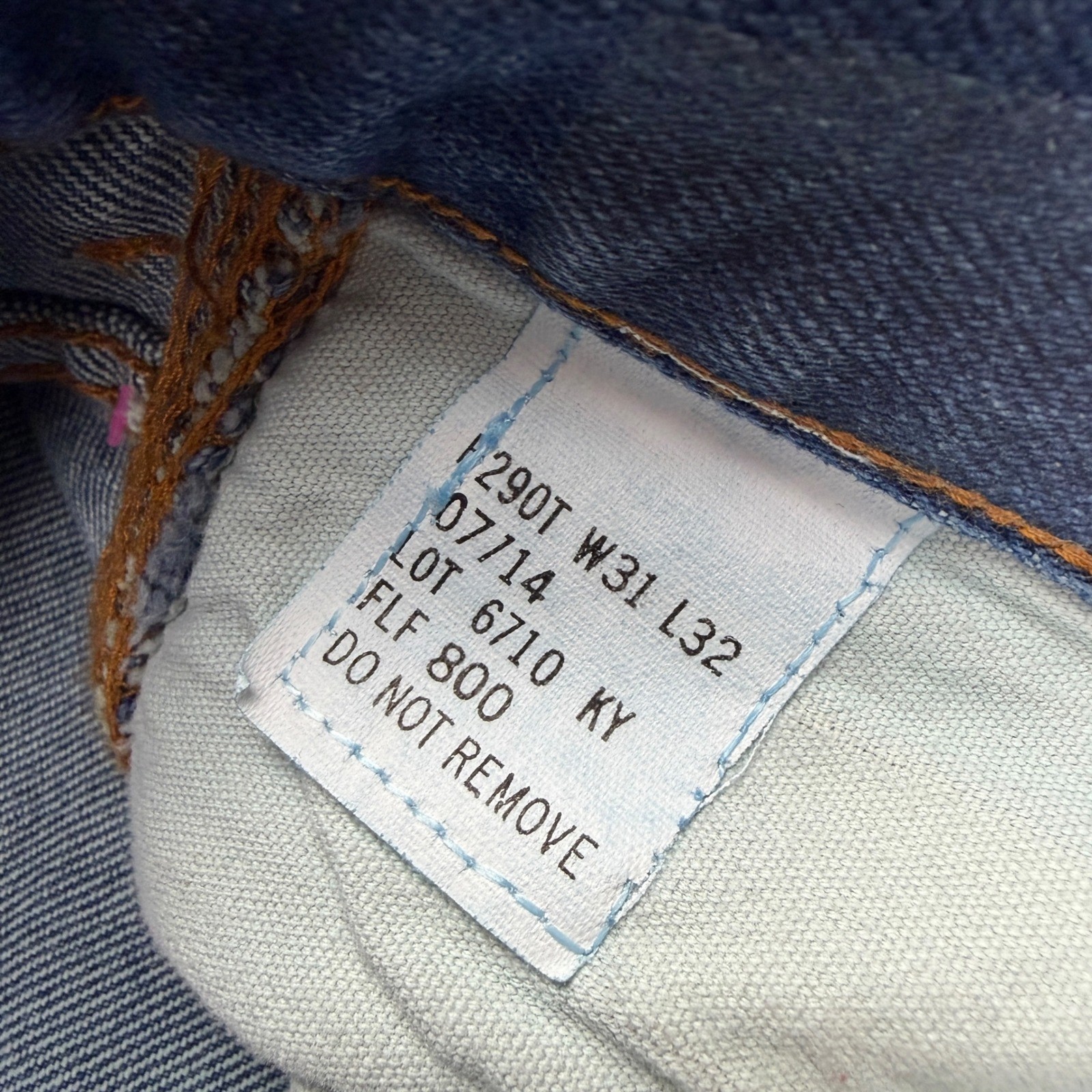 Tyndale FR F290T Mens Flame Resistant Straight Leg Jeans Blue 31×32 Made in USA
