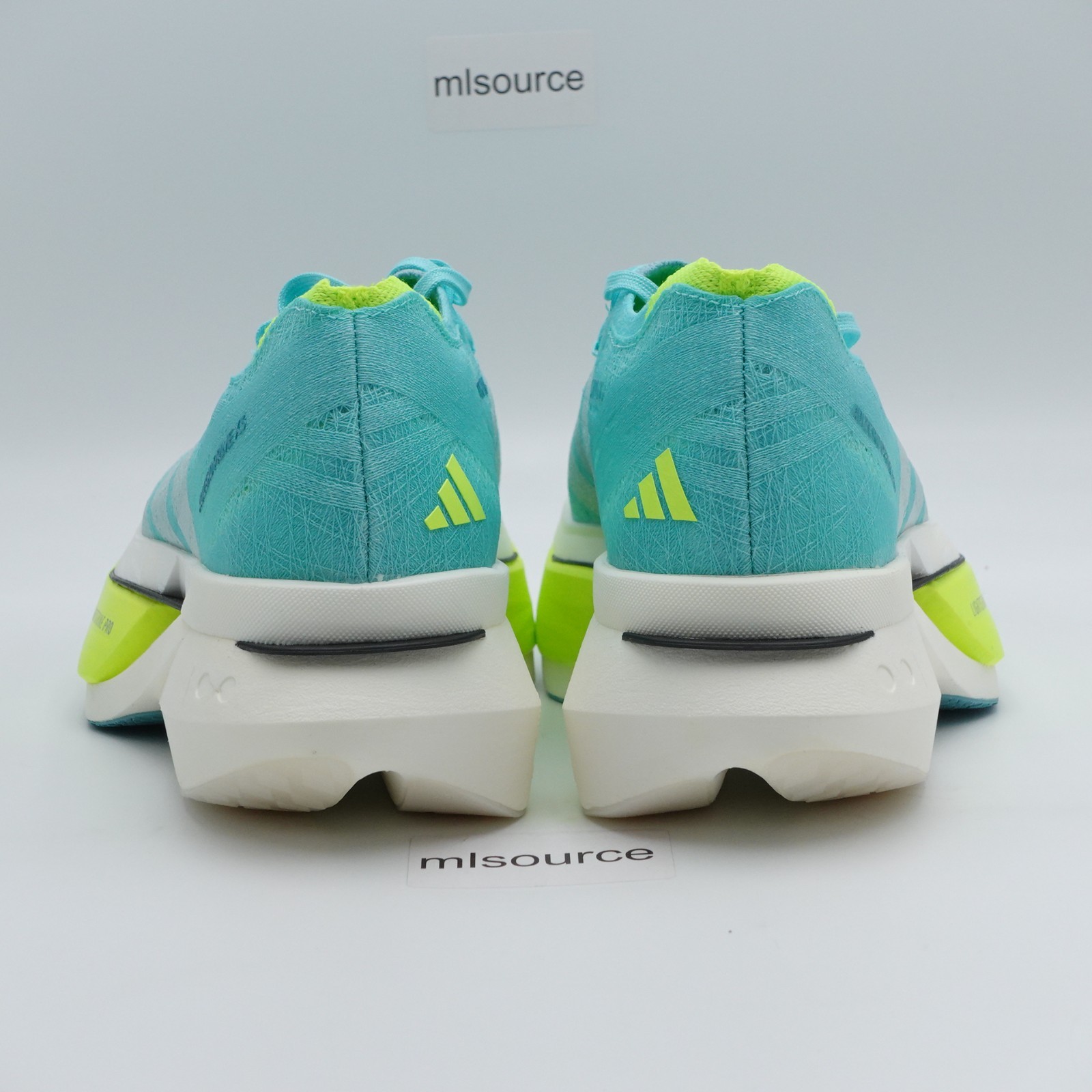 adidas Adizero Prime X3 Strung Carbon Plate Running Shoe Men’s JR2598 Flash Aqua