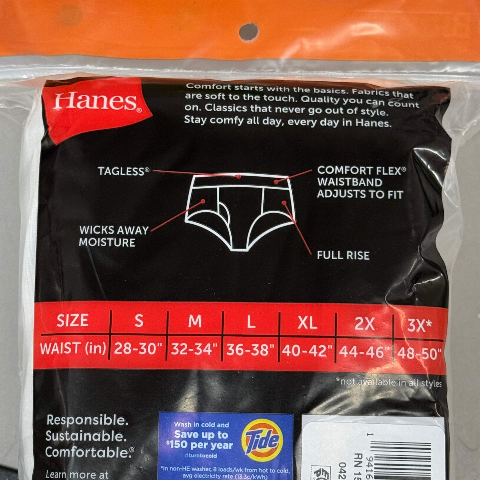 HANES (6 PACK!) Men’s Cool Comfort Boxer Briefs Sz S 28-30″ White 2252P6