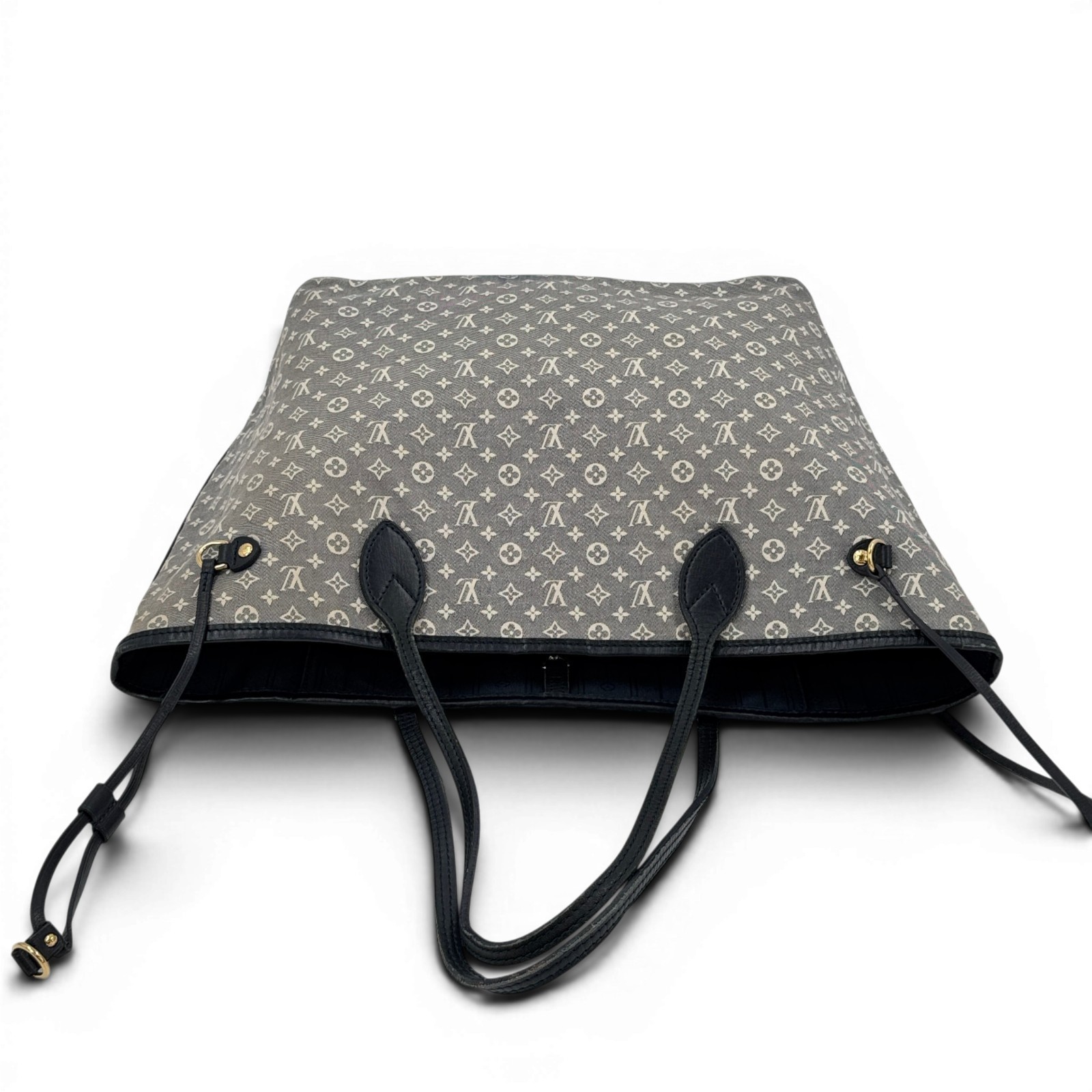LOUIS VUITTON Neverfull MM Monogram Idylle Canvas Navy Shoulder Tote Bag M40514