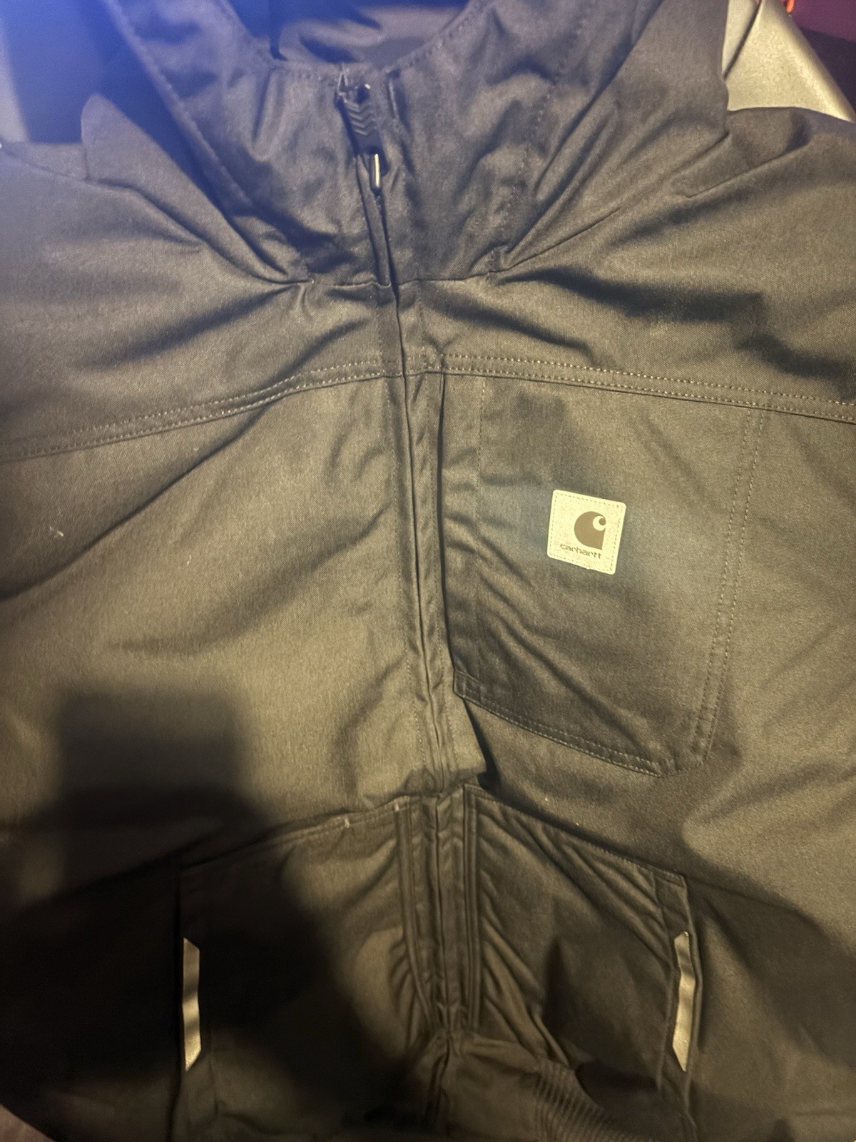 Carhartt Yukon Extremes Black Insulated Jacket Men’s XL 104458 Workwear
