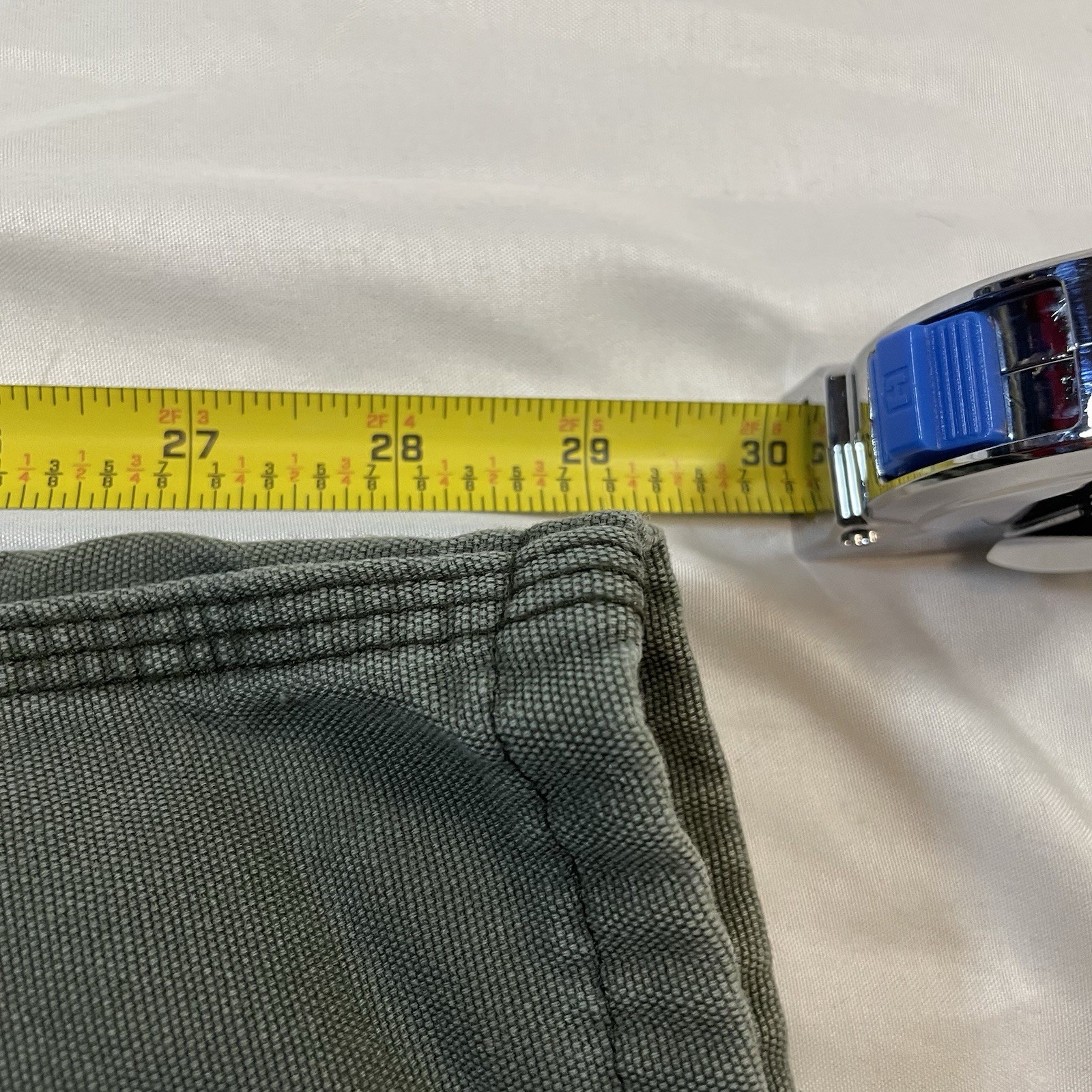 Carhartt FRB159 MOS FR Flame Resistant Pants Mens 36×34 Moss Green Canvas CAT 2