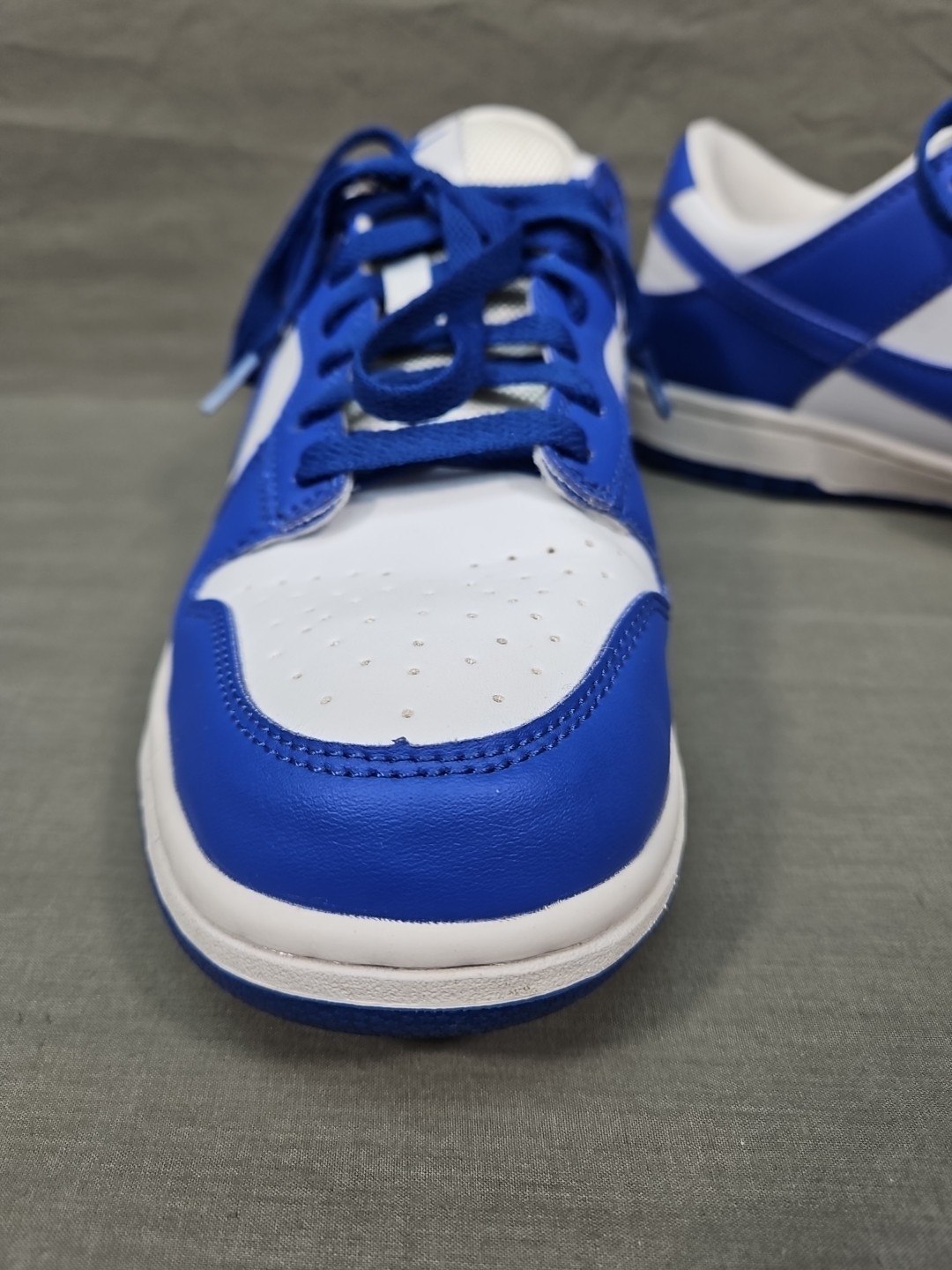 Nike Dunk Low Retro SP Kentucky Blue 2021 Size 10 Preowned