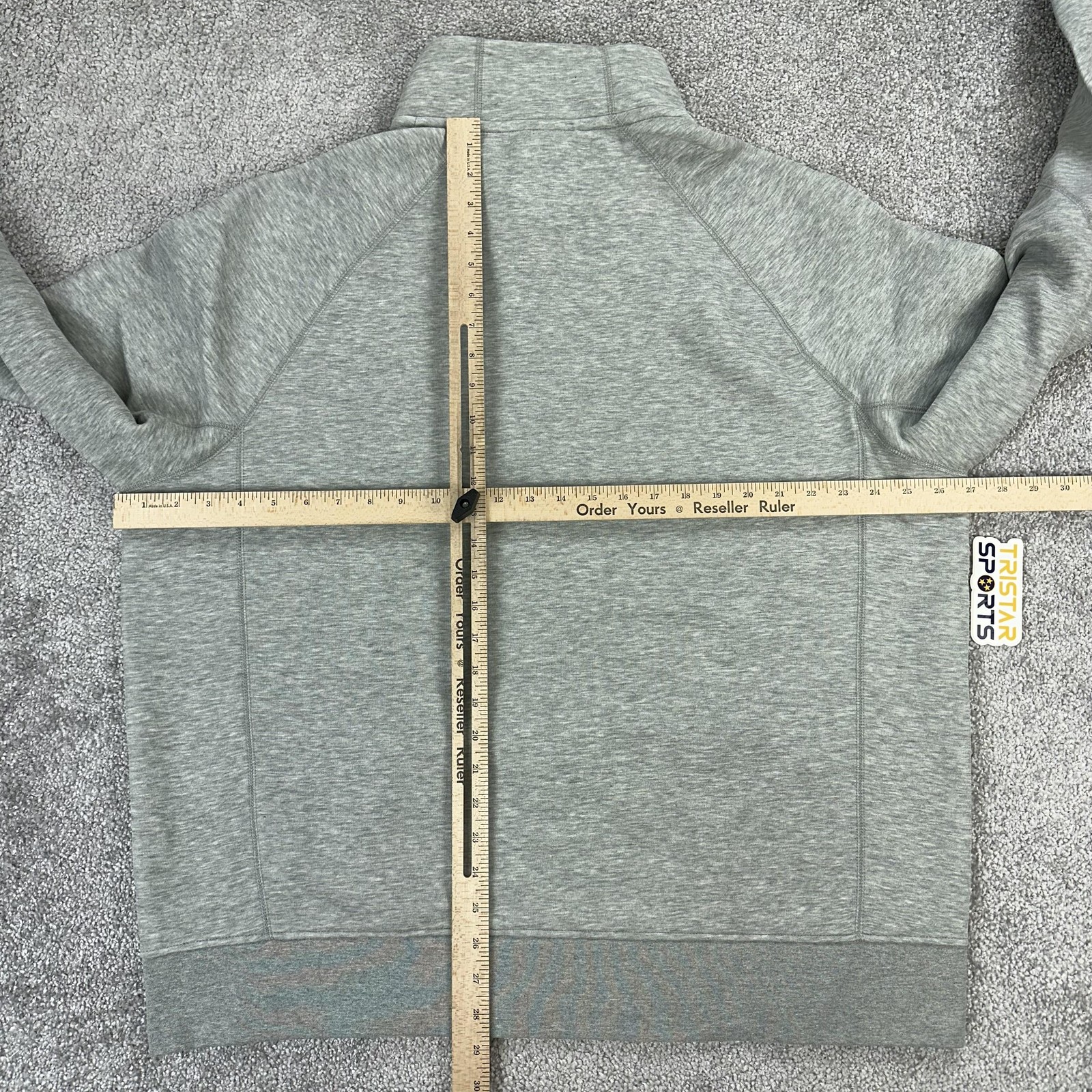 Nike Tech Fleece Sweatshirt Mens 2XL Gray 1/2 Zip Pullover Pockets FB7998-063