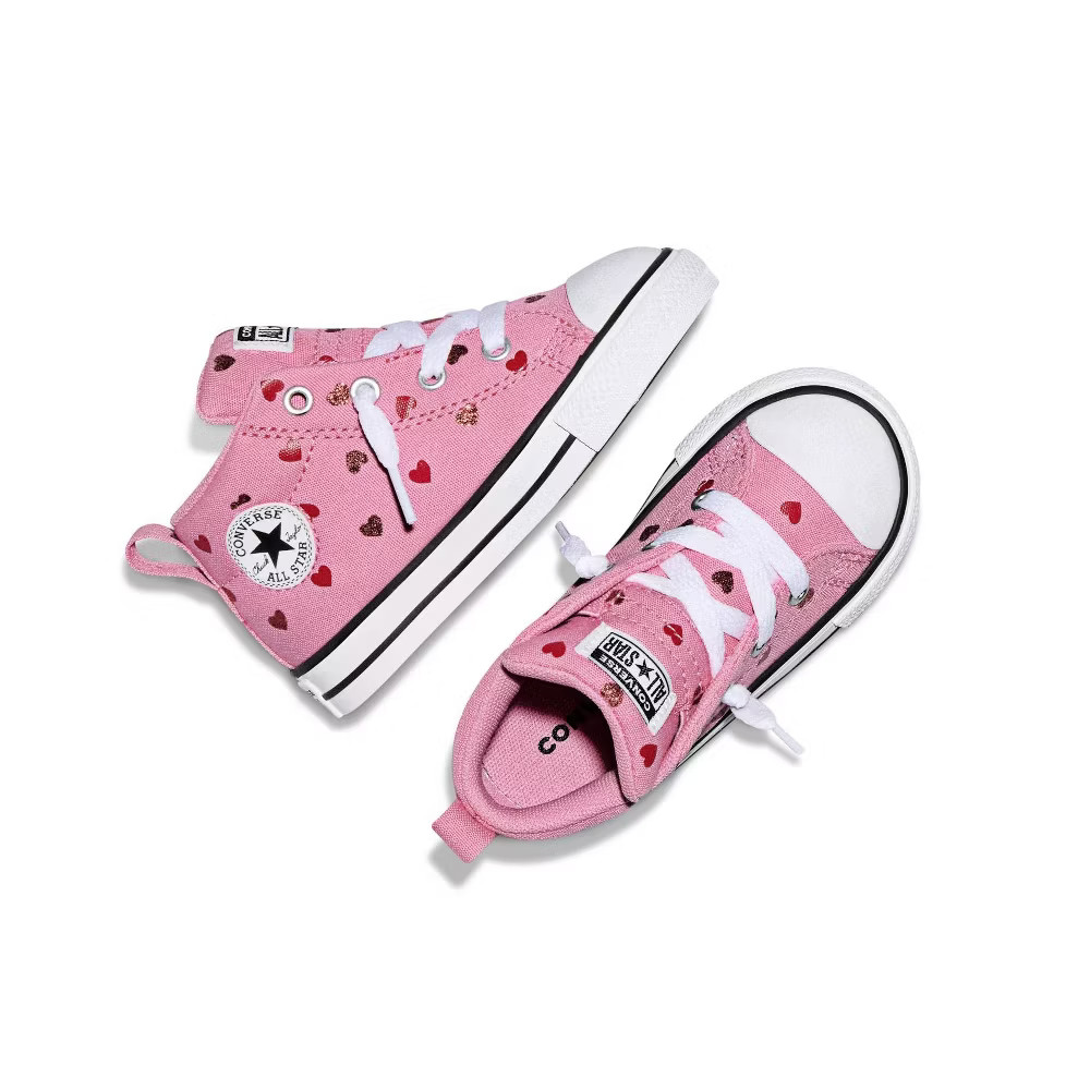 Converse Toddler Street Mid Top Sneakers – Dark Pink 11T