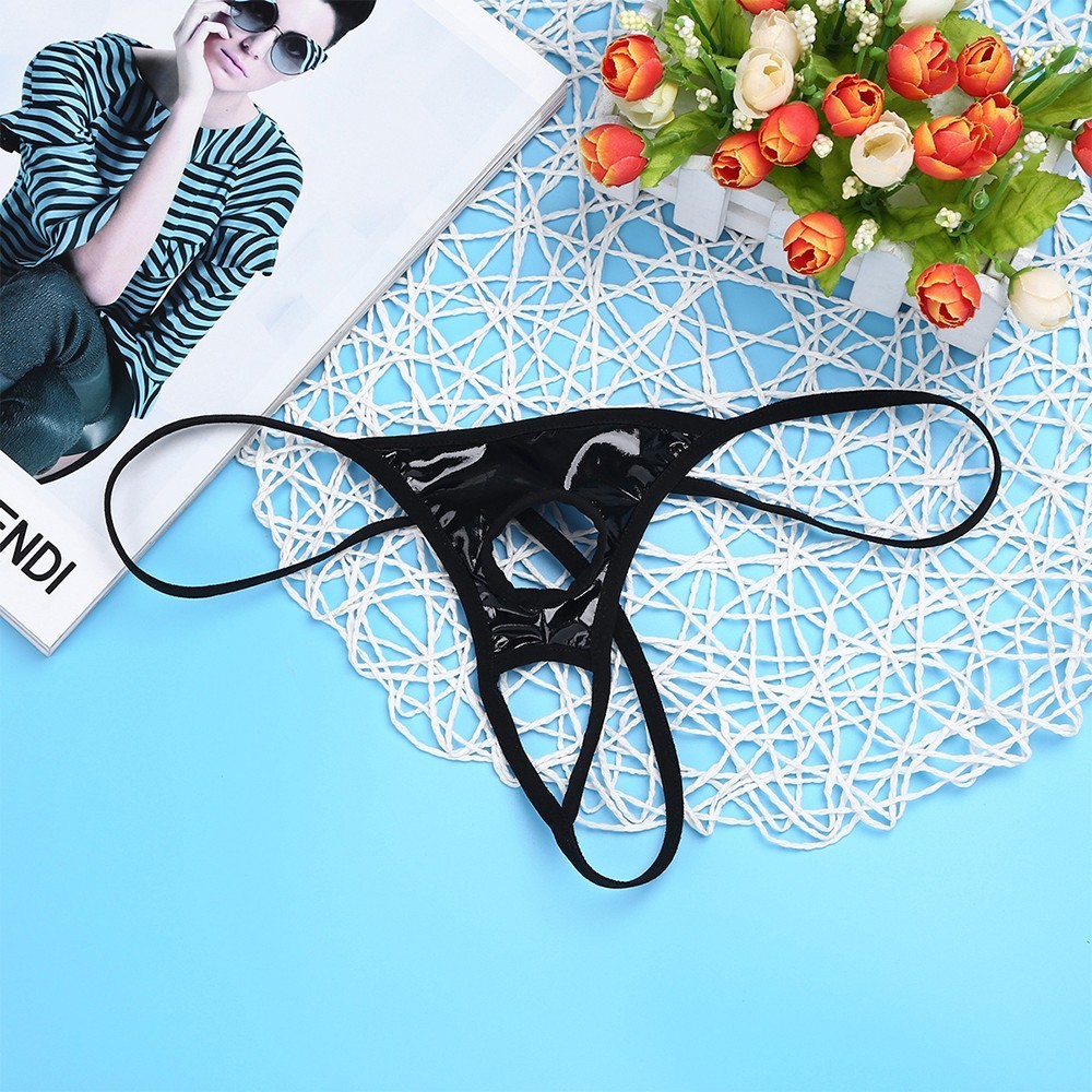 Sexy Mens Lingerie Pouch Bikini Briefs Jockstrap Pant G String Thongs Underwear