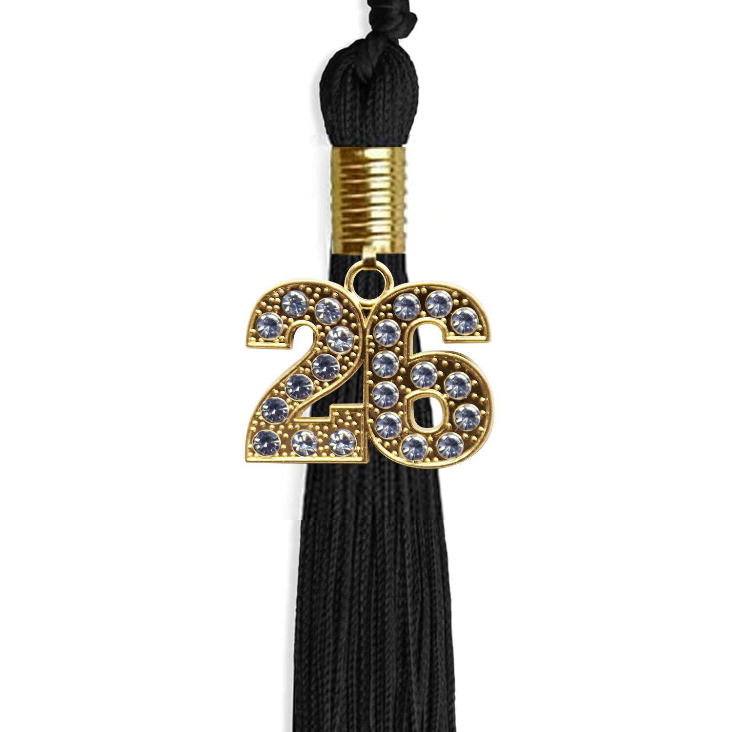 Endea Graduation Black Tassel With Gold Date Drop