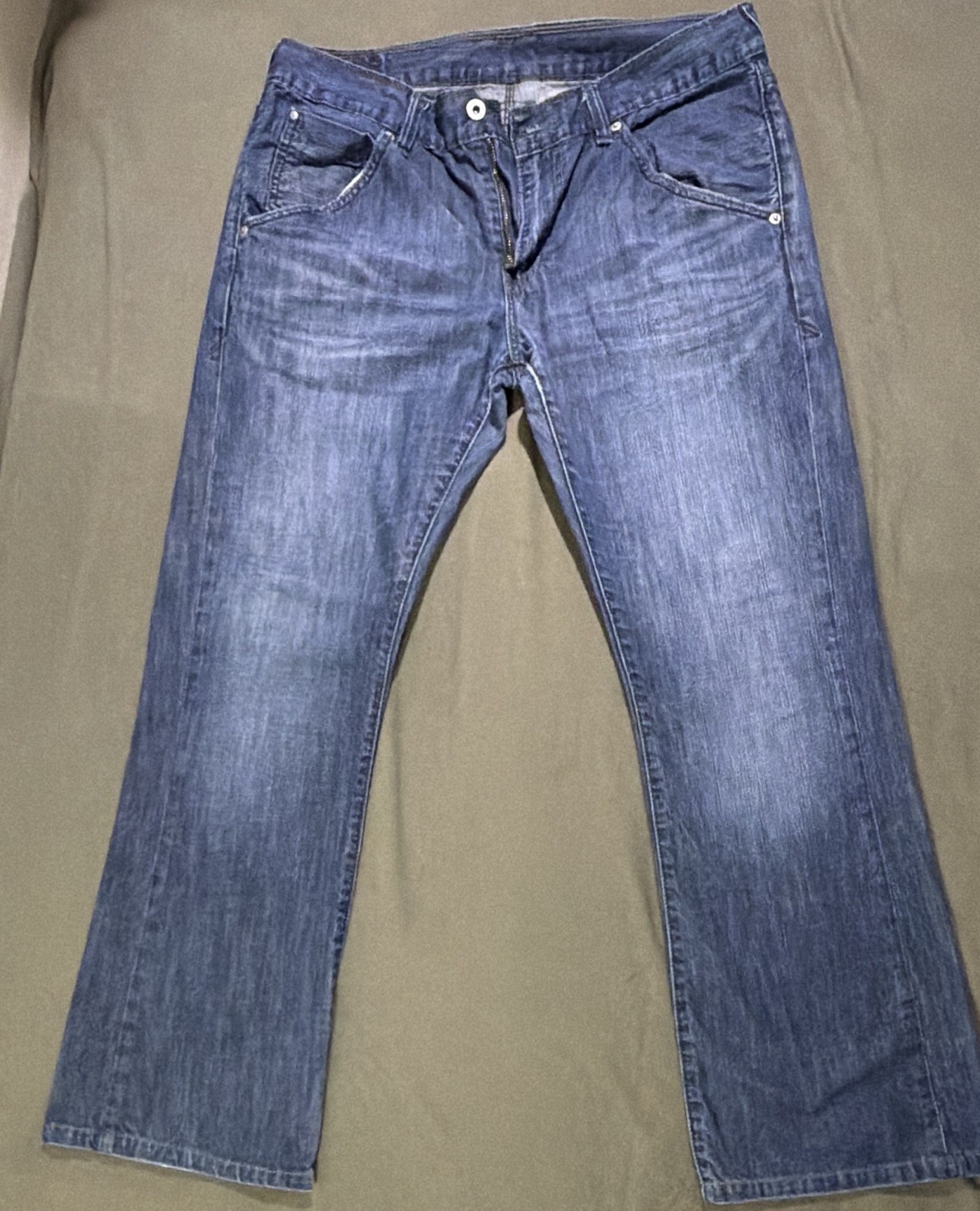 Levi’s Series 527 Bootcut Jeans Men’s Blue Denim Cotton size: 33×32