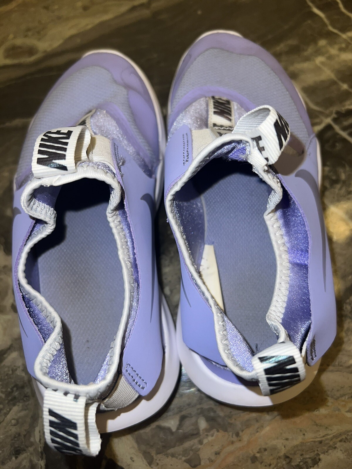 Nike Kids’ Flex Running Shoes Light Thistle/White-Lilac Size 3Y AT663-501