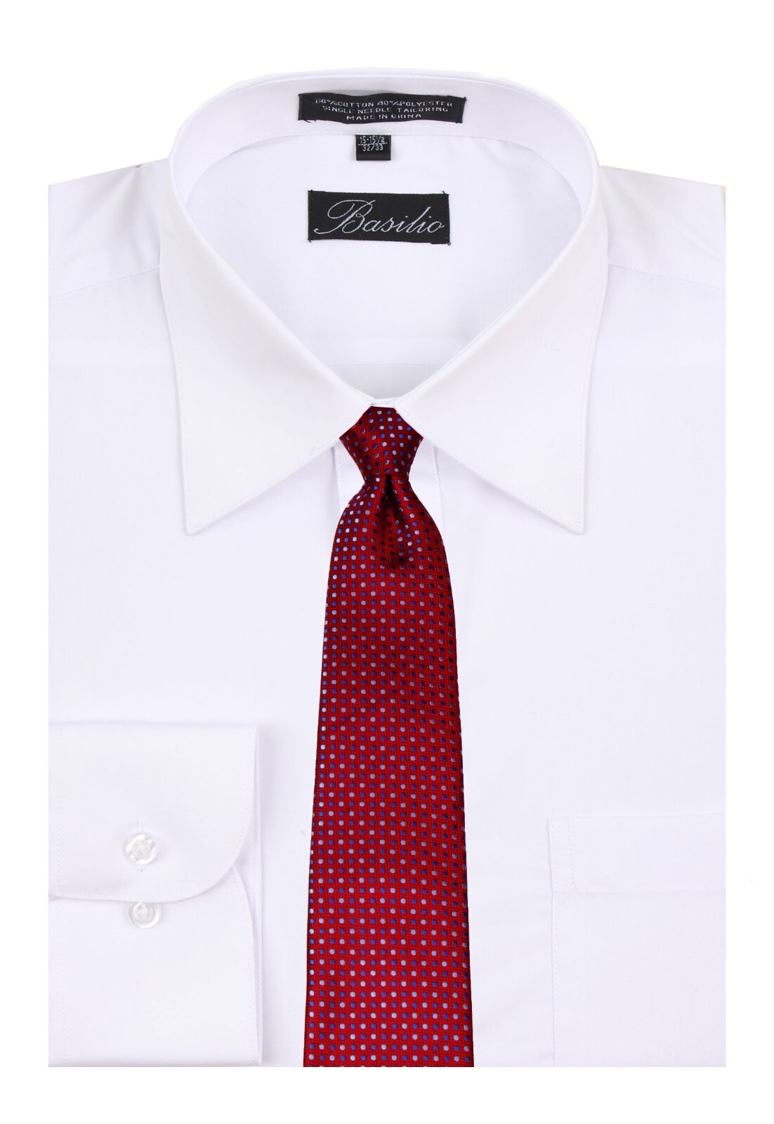 Men’s Dot XL Extra Long Pretied Zipper Necktie Formal Weddings Business Prom